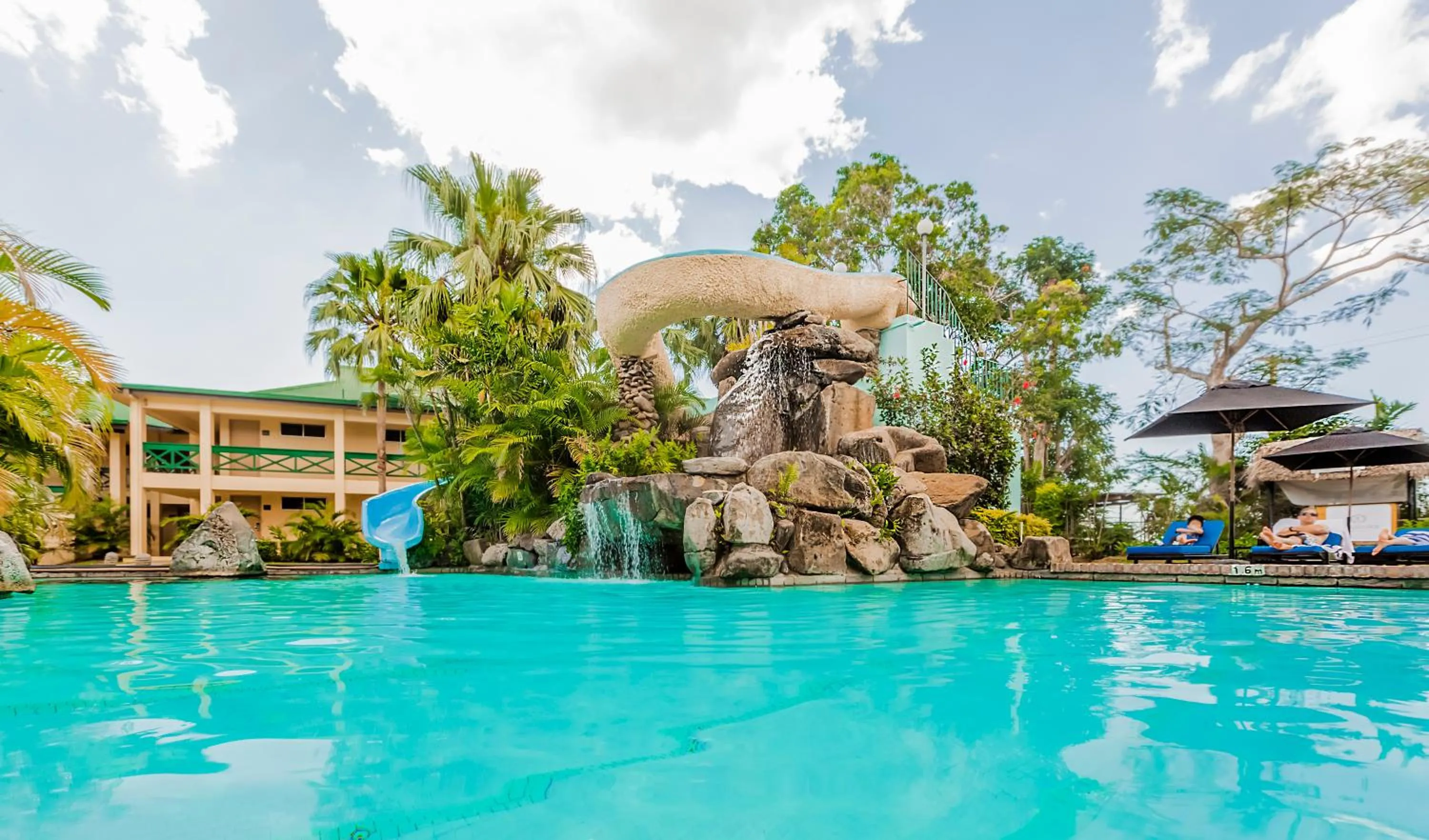 Pool view in Tokatoka Resort Hotel