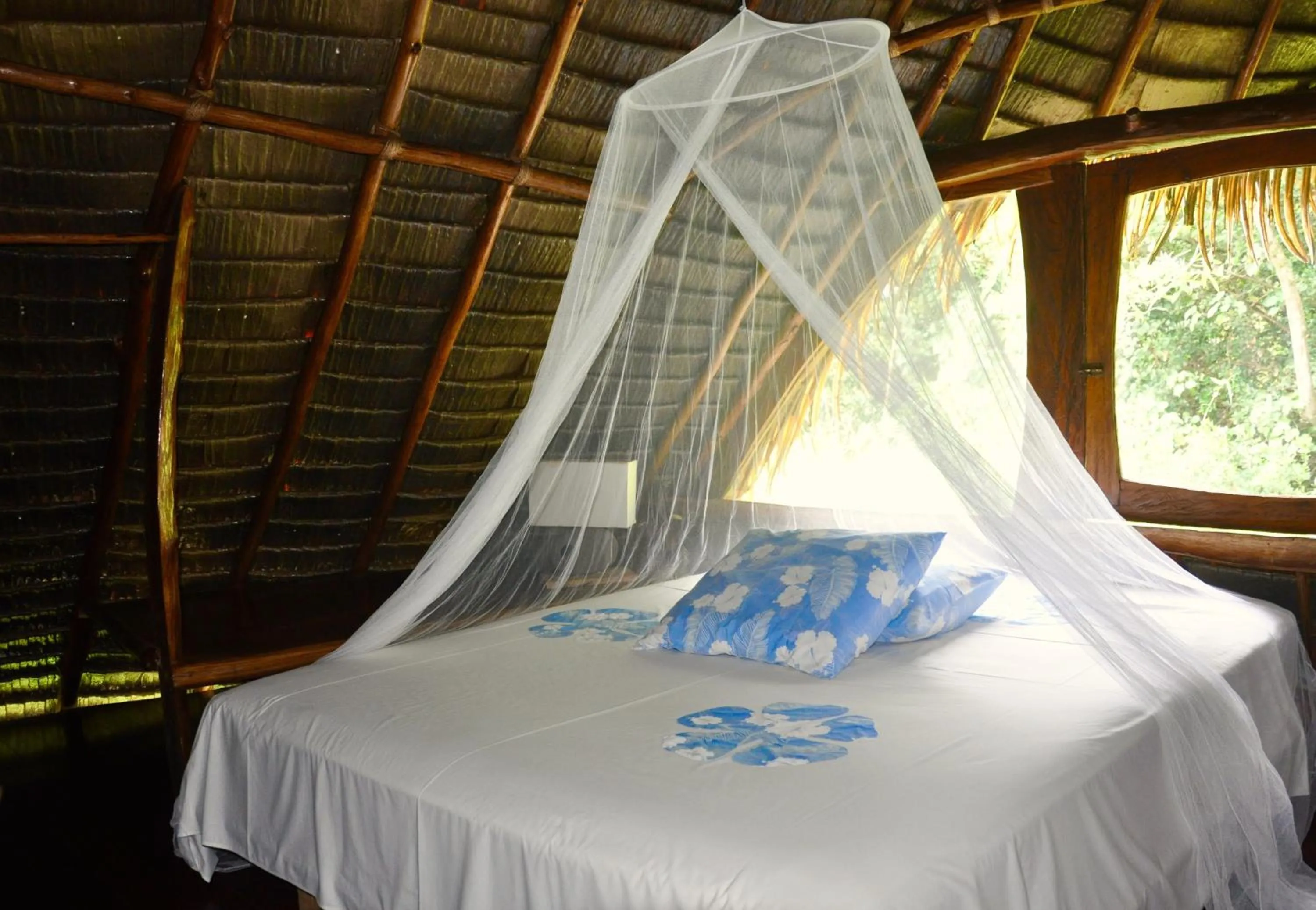 Bed in Vanira Lodge