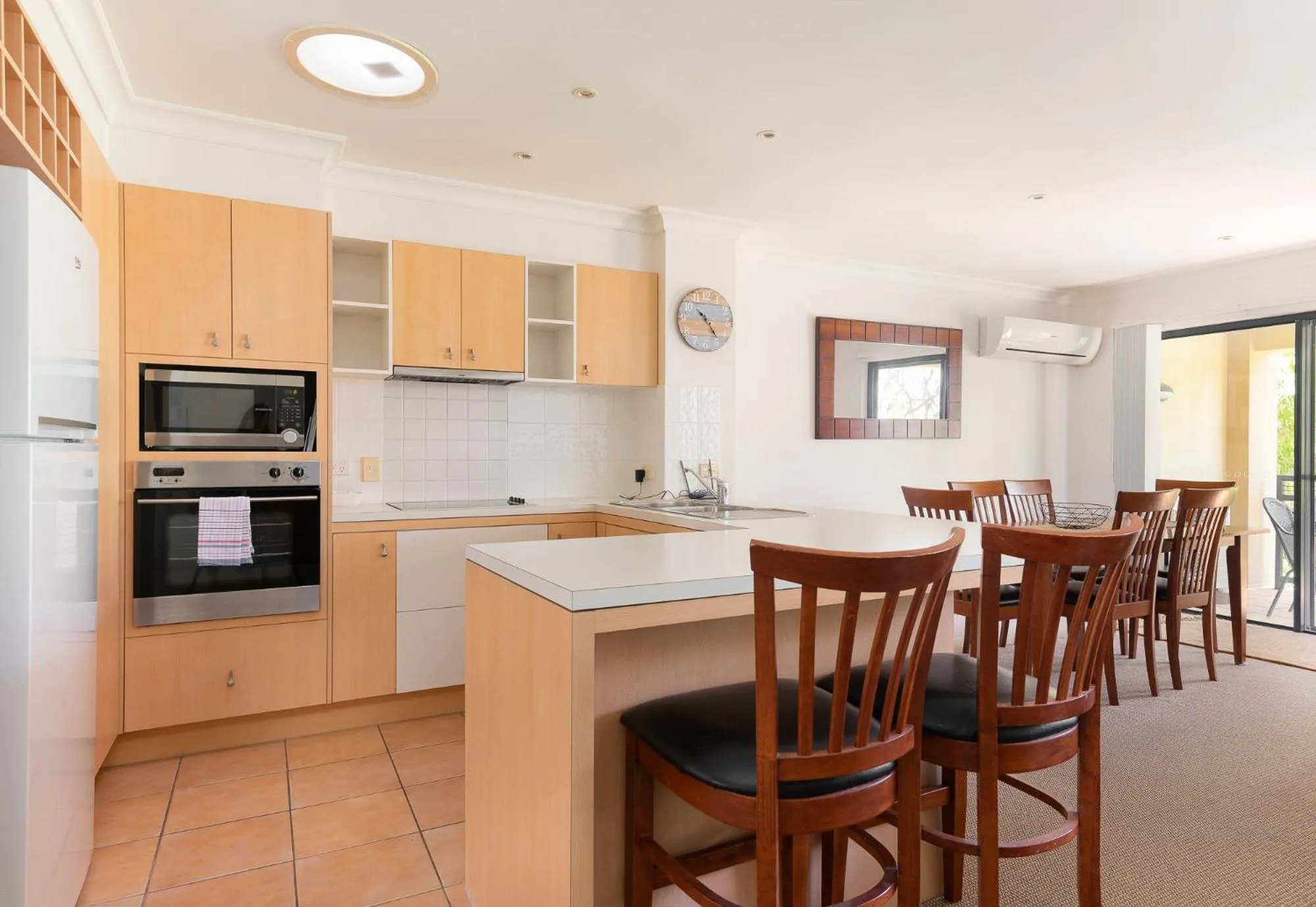Kitchen or kitchenette in The Sands Resort at Yamba