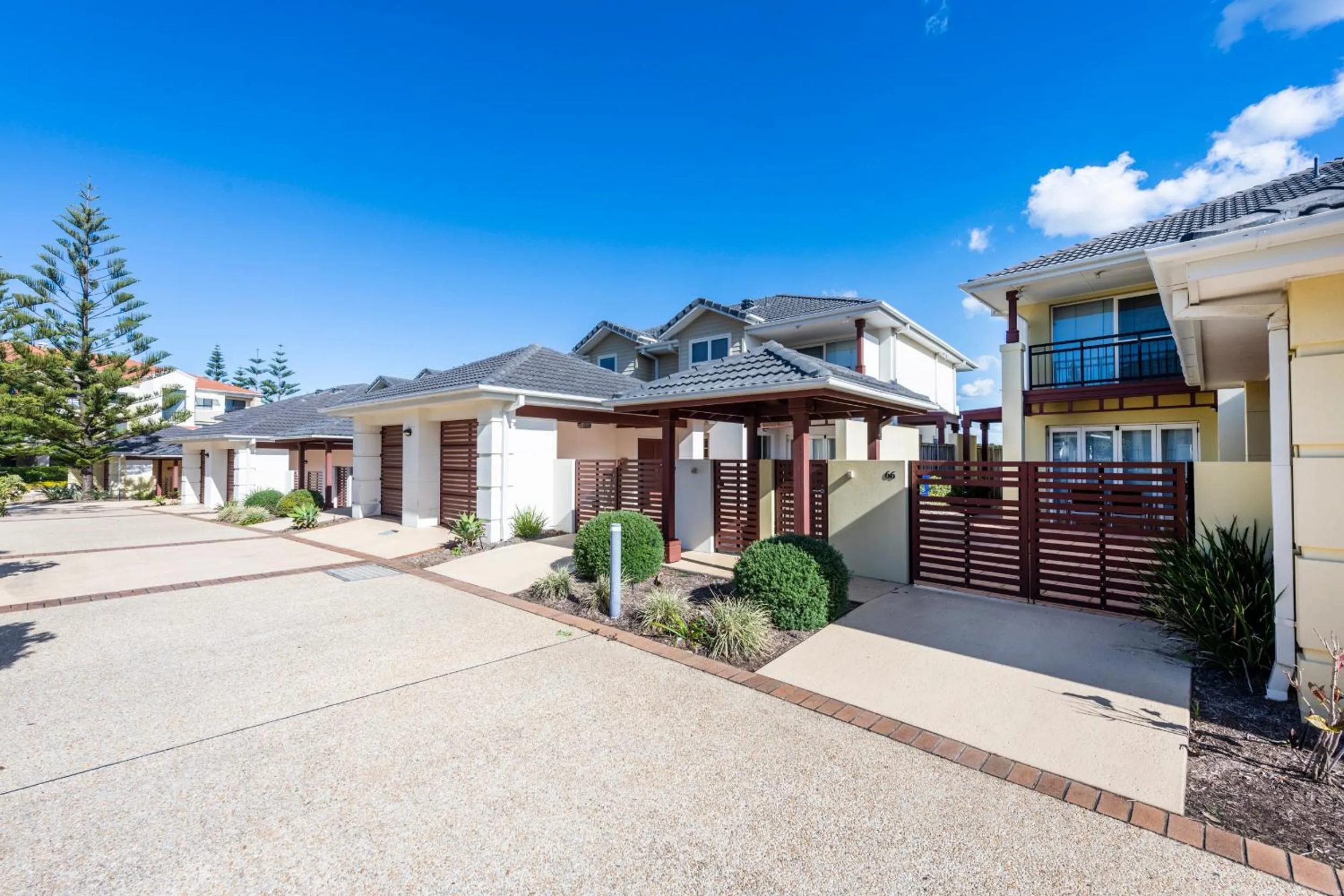 Property building in The Sands Resort at Yamba