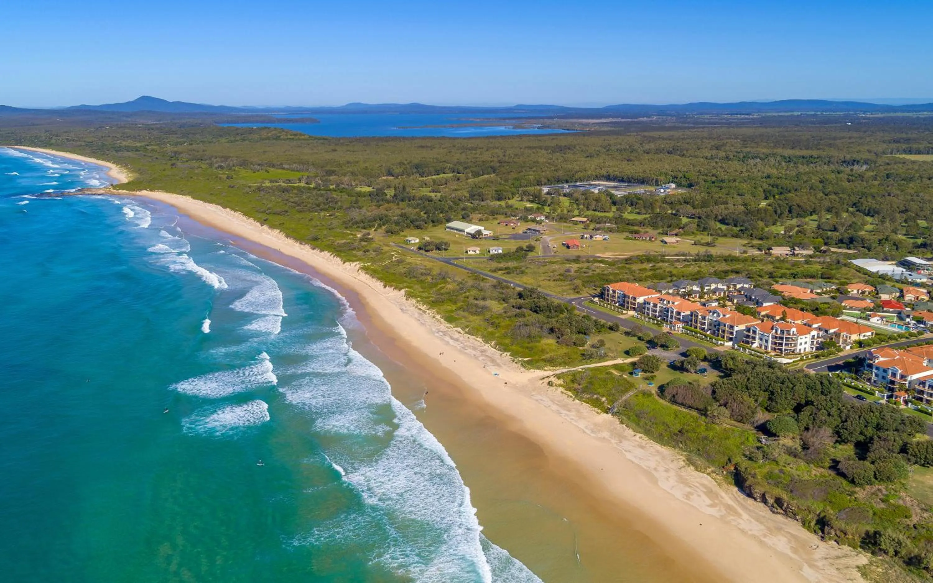 Bird's eye view in The Sands Resort at Yamba