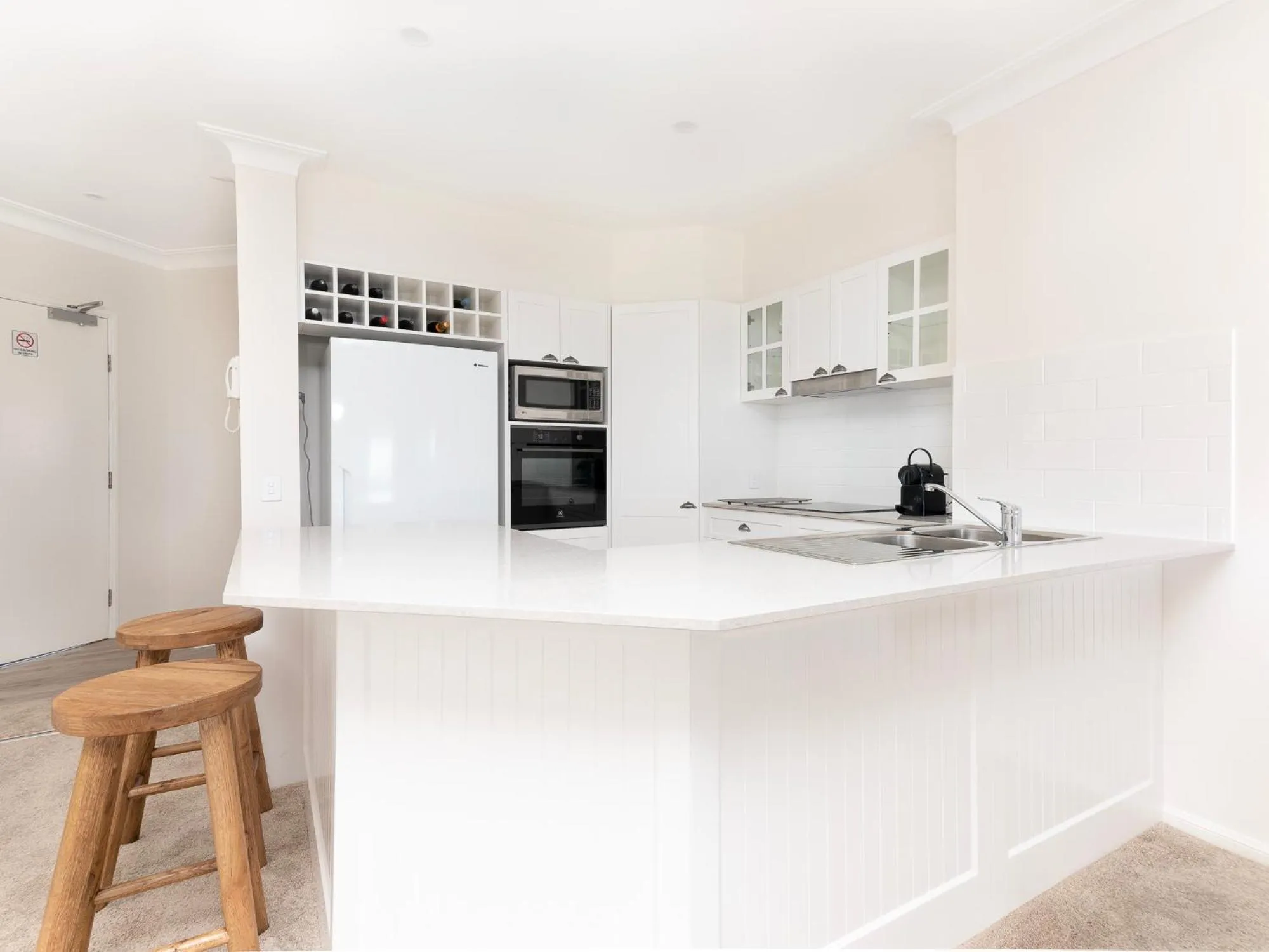 Kitchen or kitchenette in The Sands Resort at Yamba