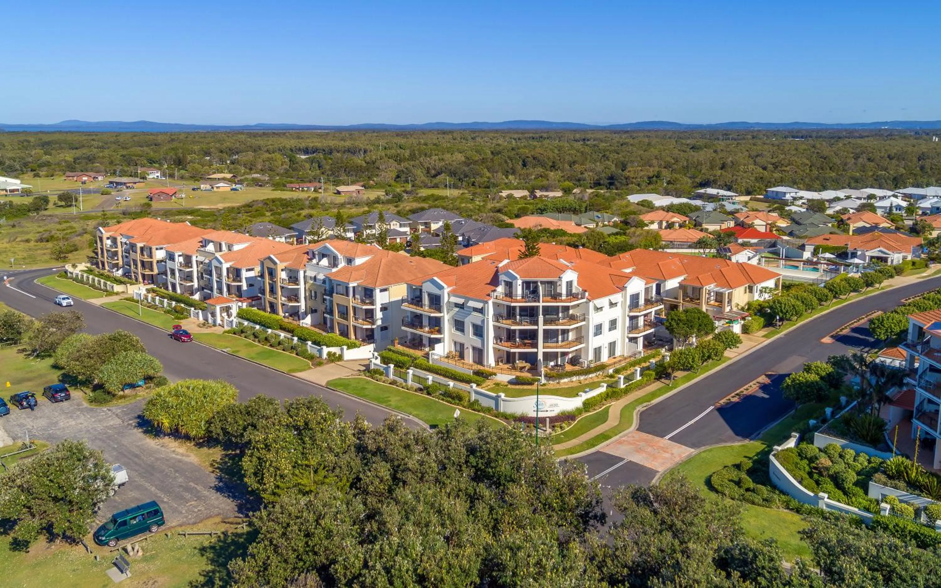 Bird's eye view in The Sands Resort at Yamba