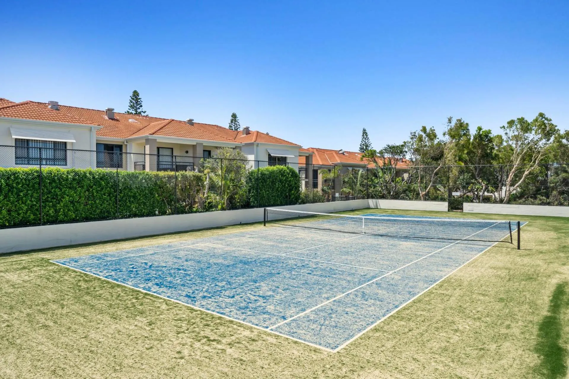 Tennis court in The Sands Resort at Yamba