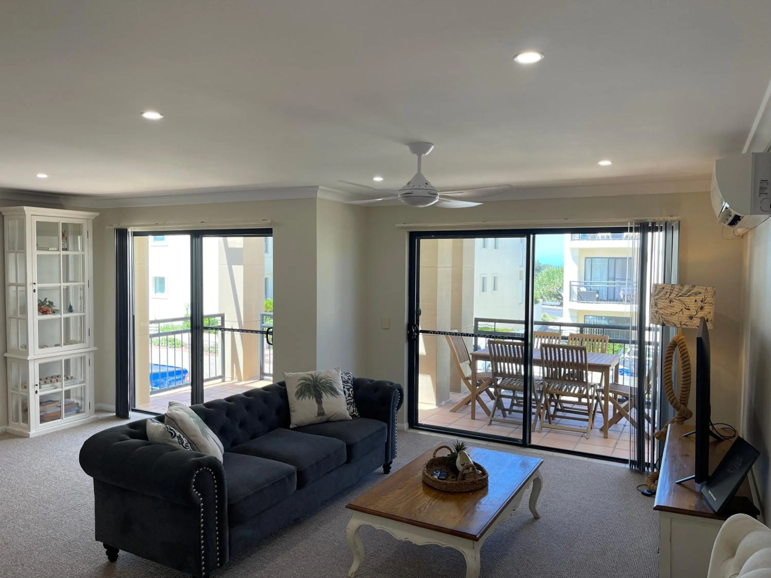 Seating area in The Sands Resort at Yamba