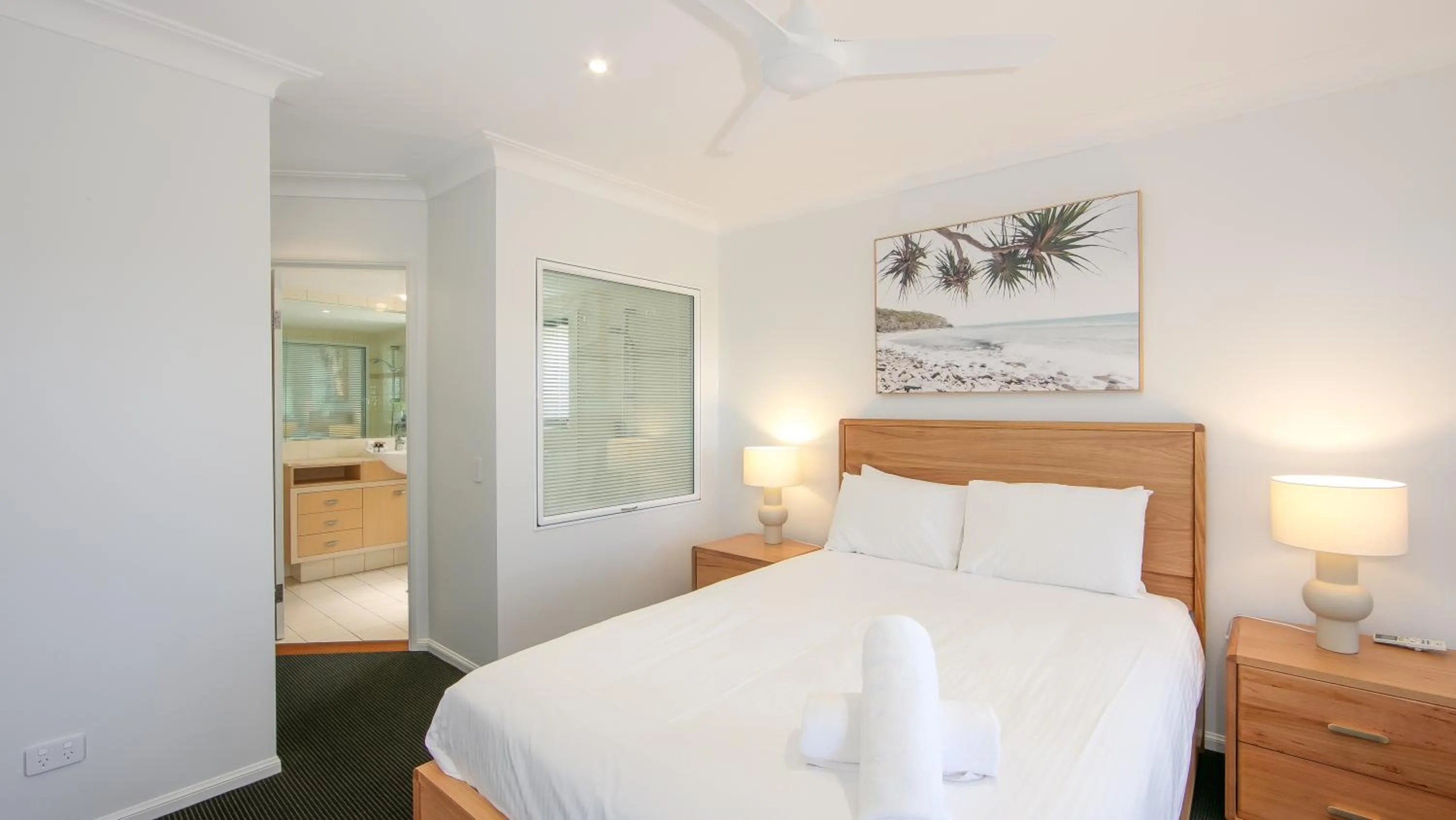 Bed in The Sands Resort at Yamba