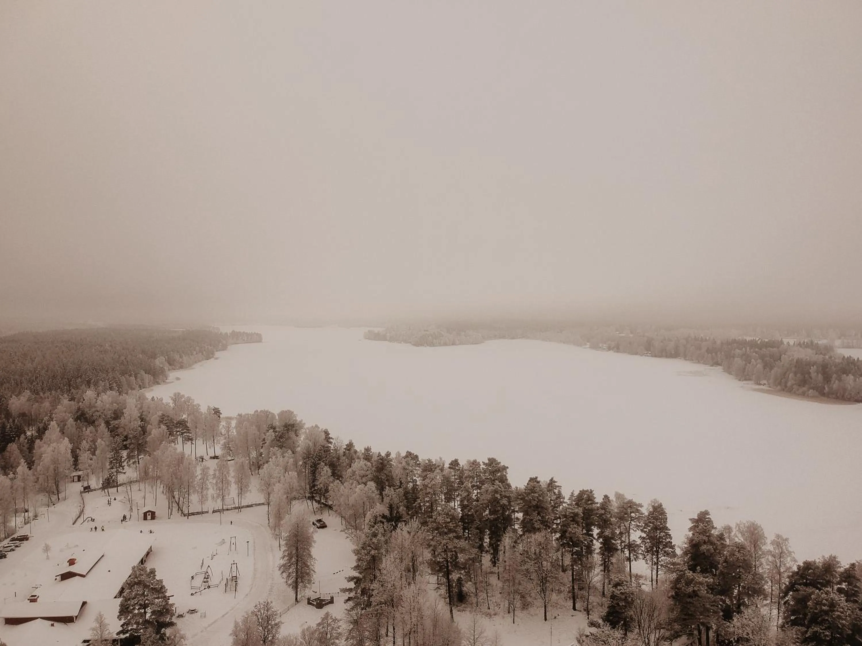 Lake view in Stiftsgården Tallnäs