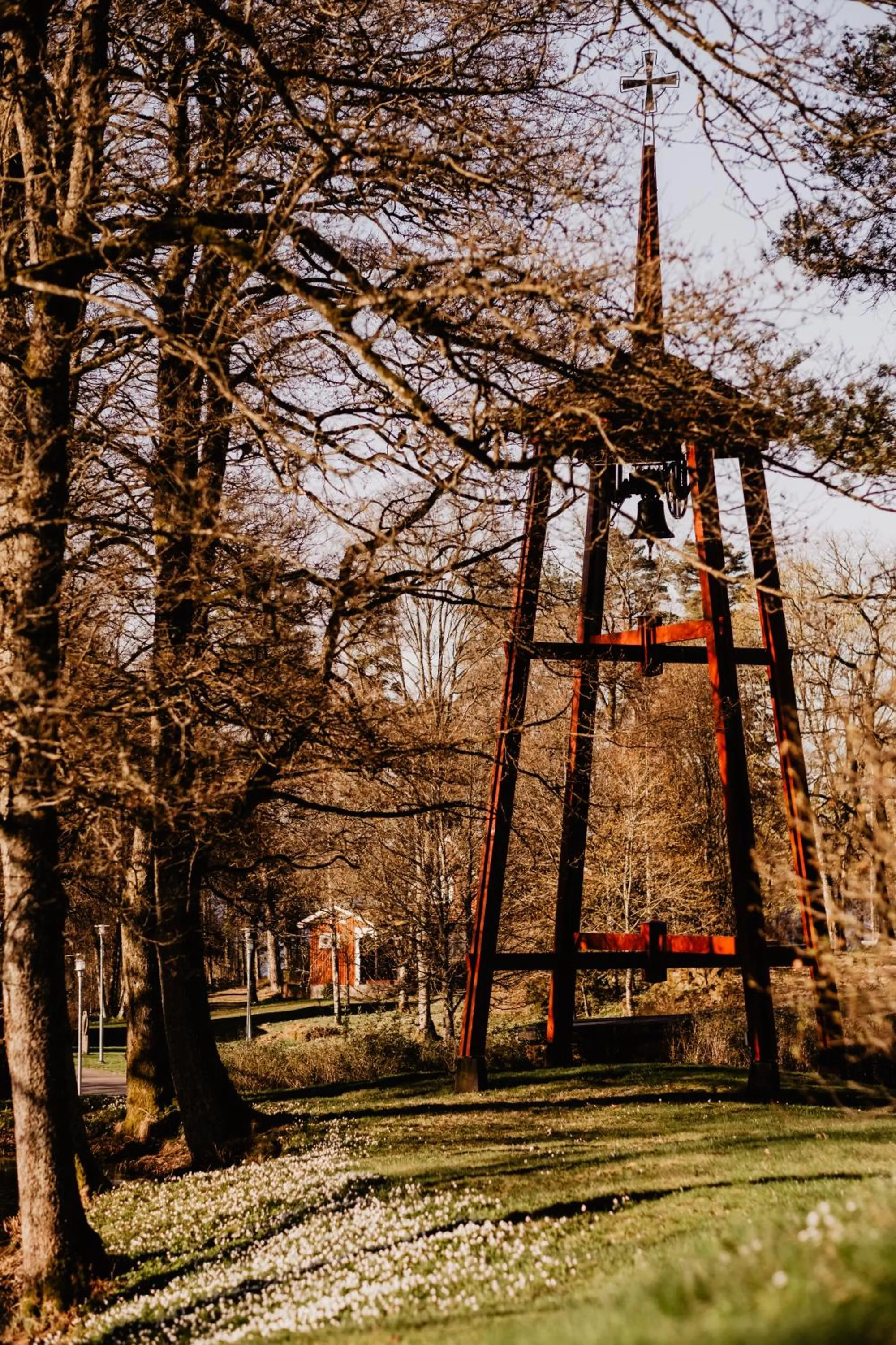 Natural landscape in Stiftsgården Tallnäs