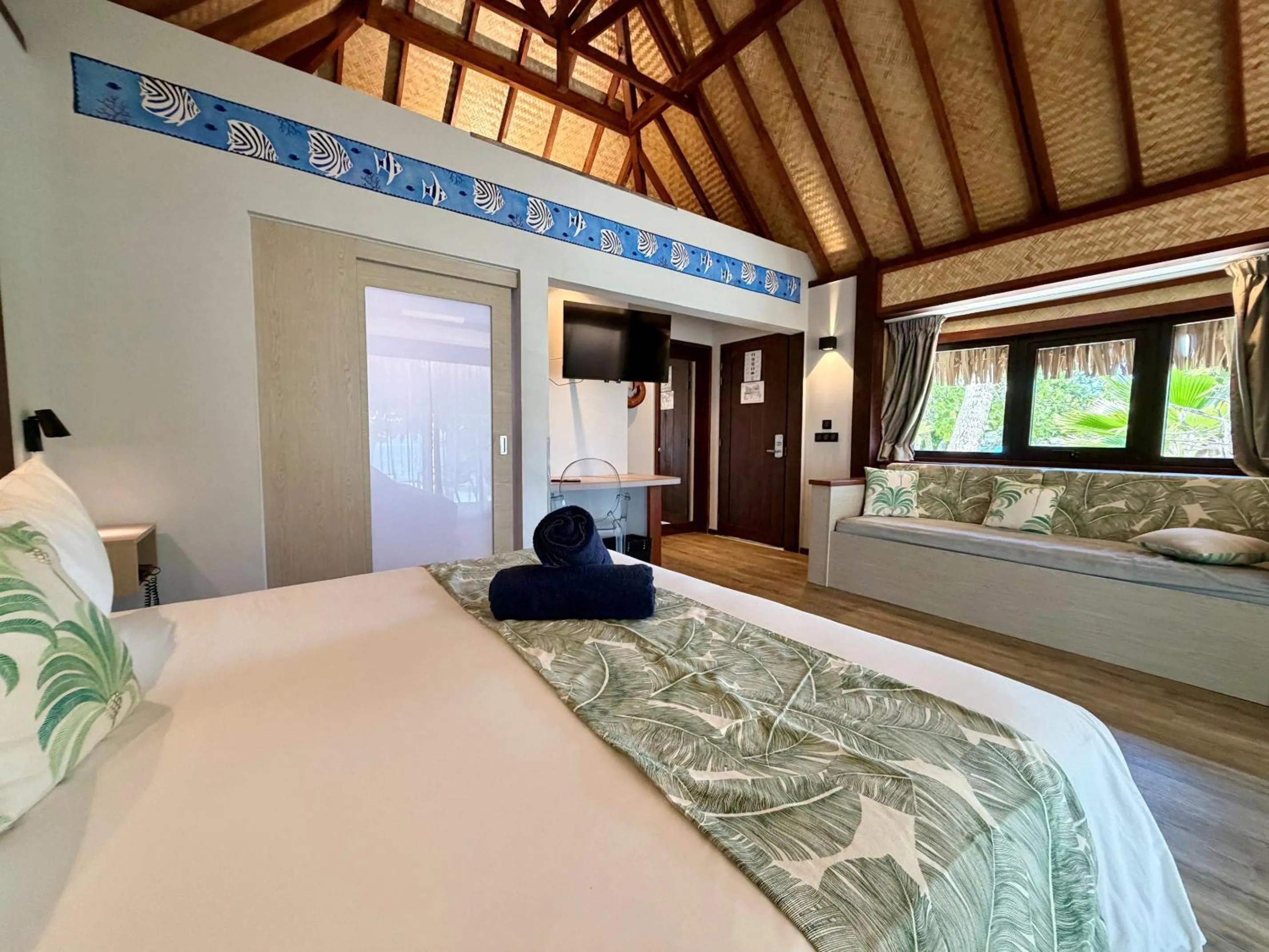 Bedroom, Bed in Maitai Bora Bora