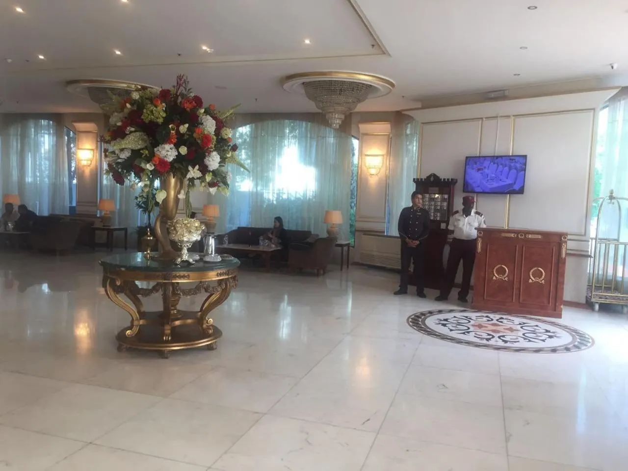 Lobby or reception in Royal Casablanca