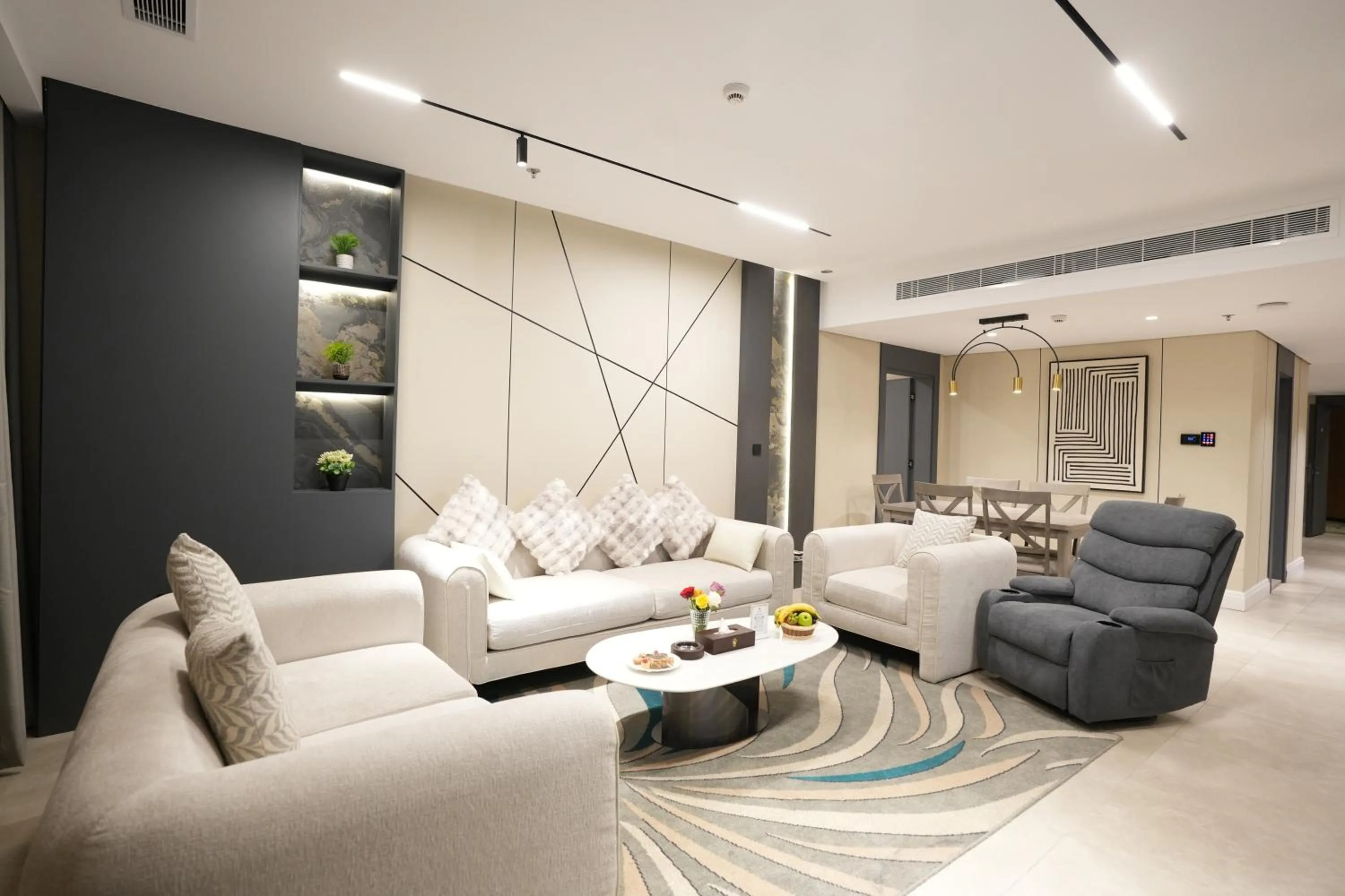 Living room in Casablanca Elite