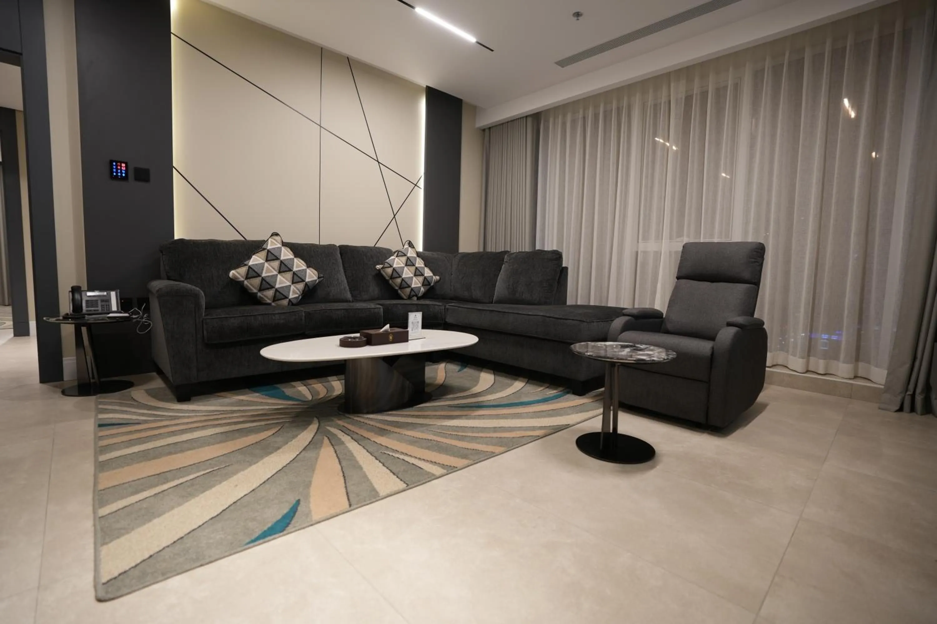 Living room in Casablanca Elite