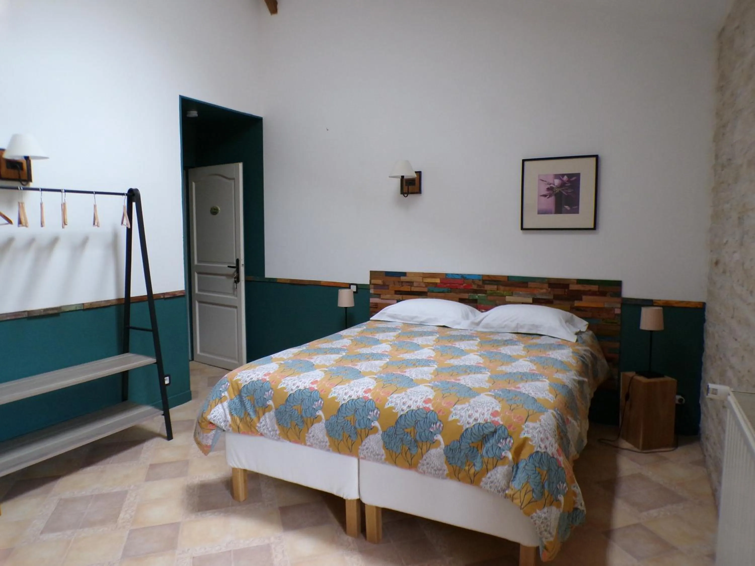 Bed in Le Logis de la Venise Verte