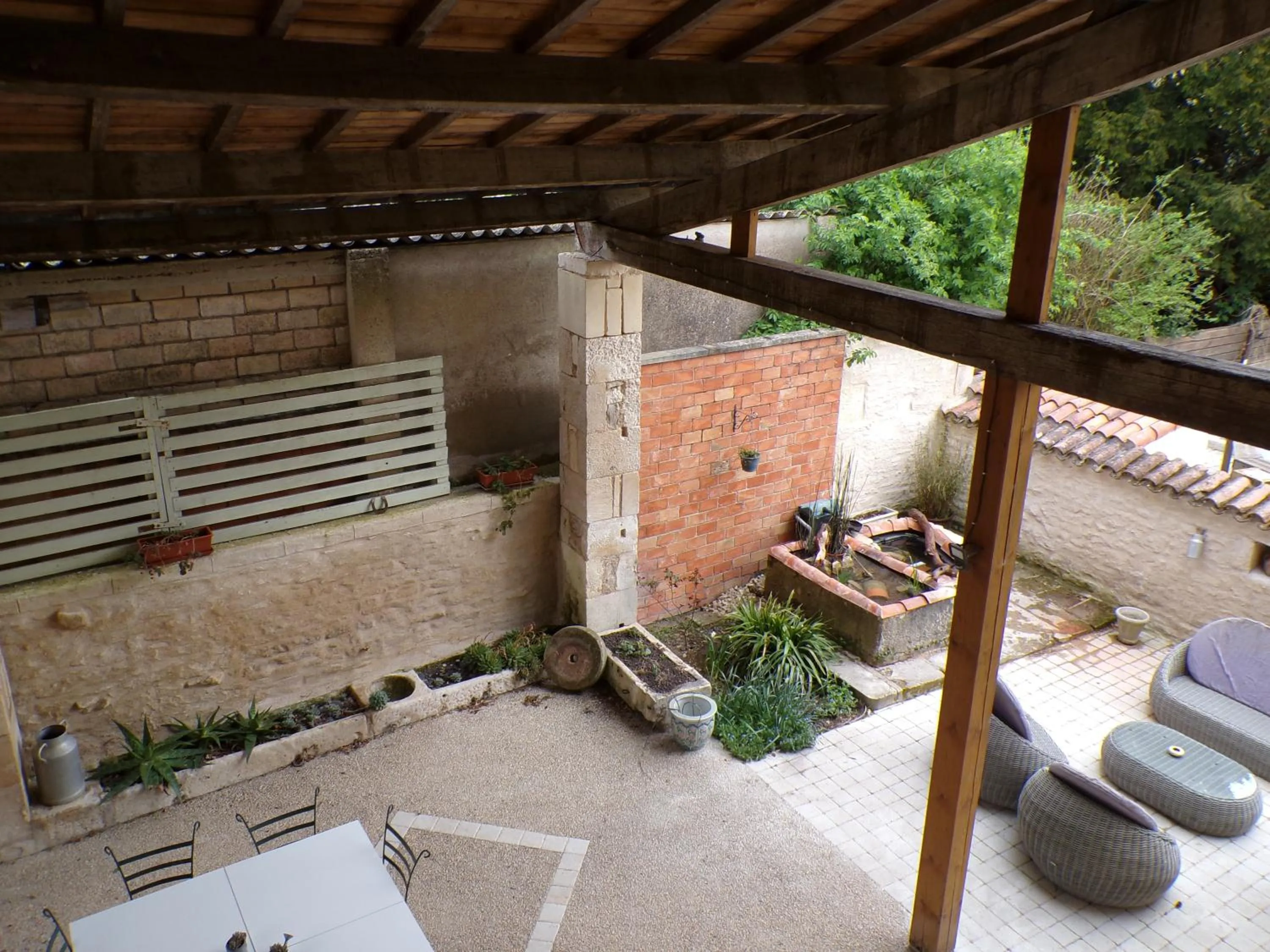 Patio in Le Logis de la Venise Verte