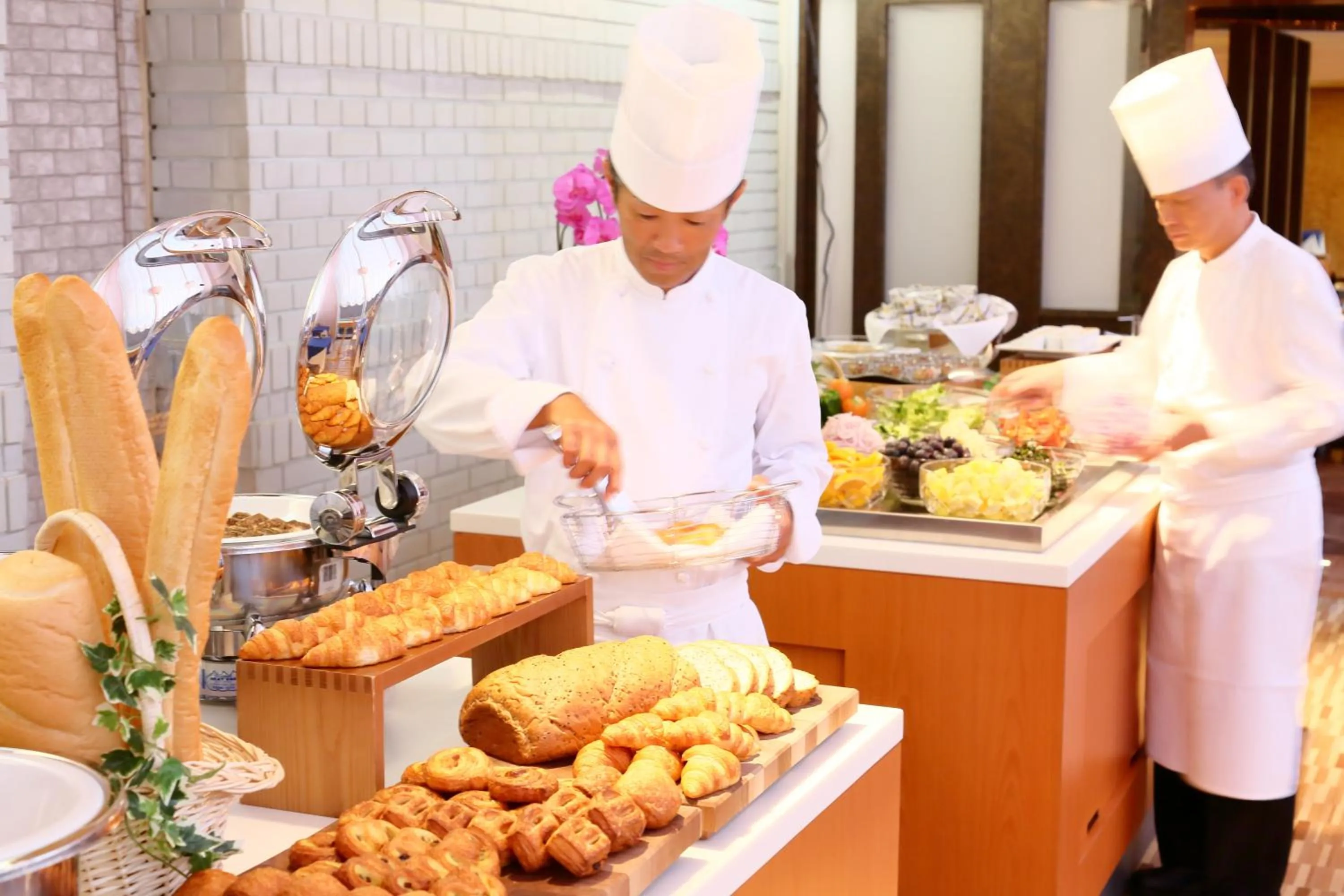 Staff in Hotel Tokyo Garden Palace