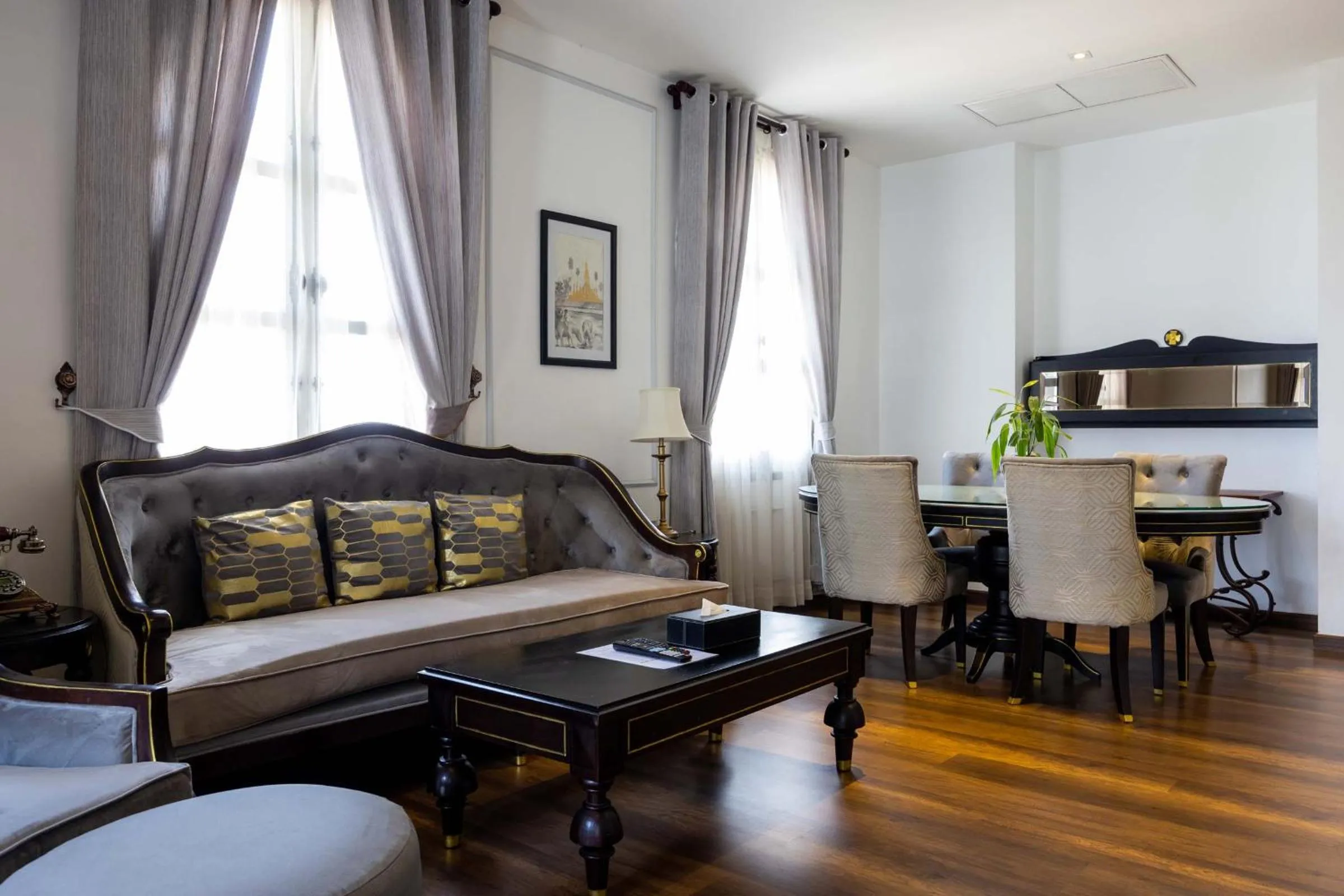 Living room in Le Thatluang D'oR Boutique Hotel