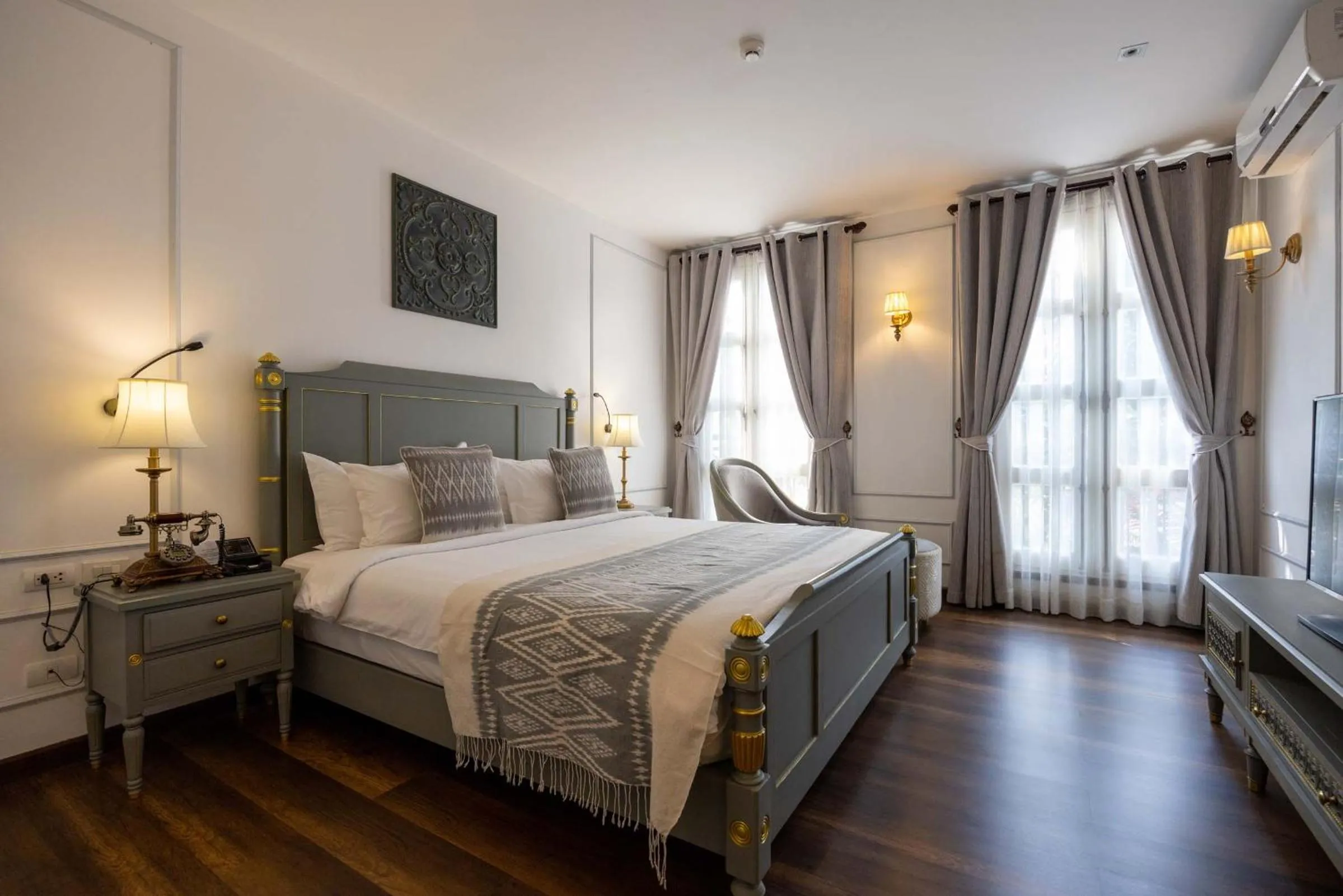 Bedroom, Bed in Le Thatluang D'oR Boutique Hotel