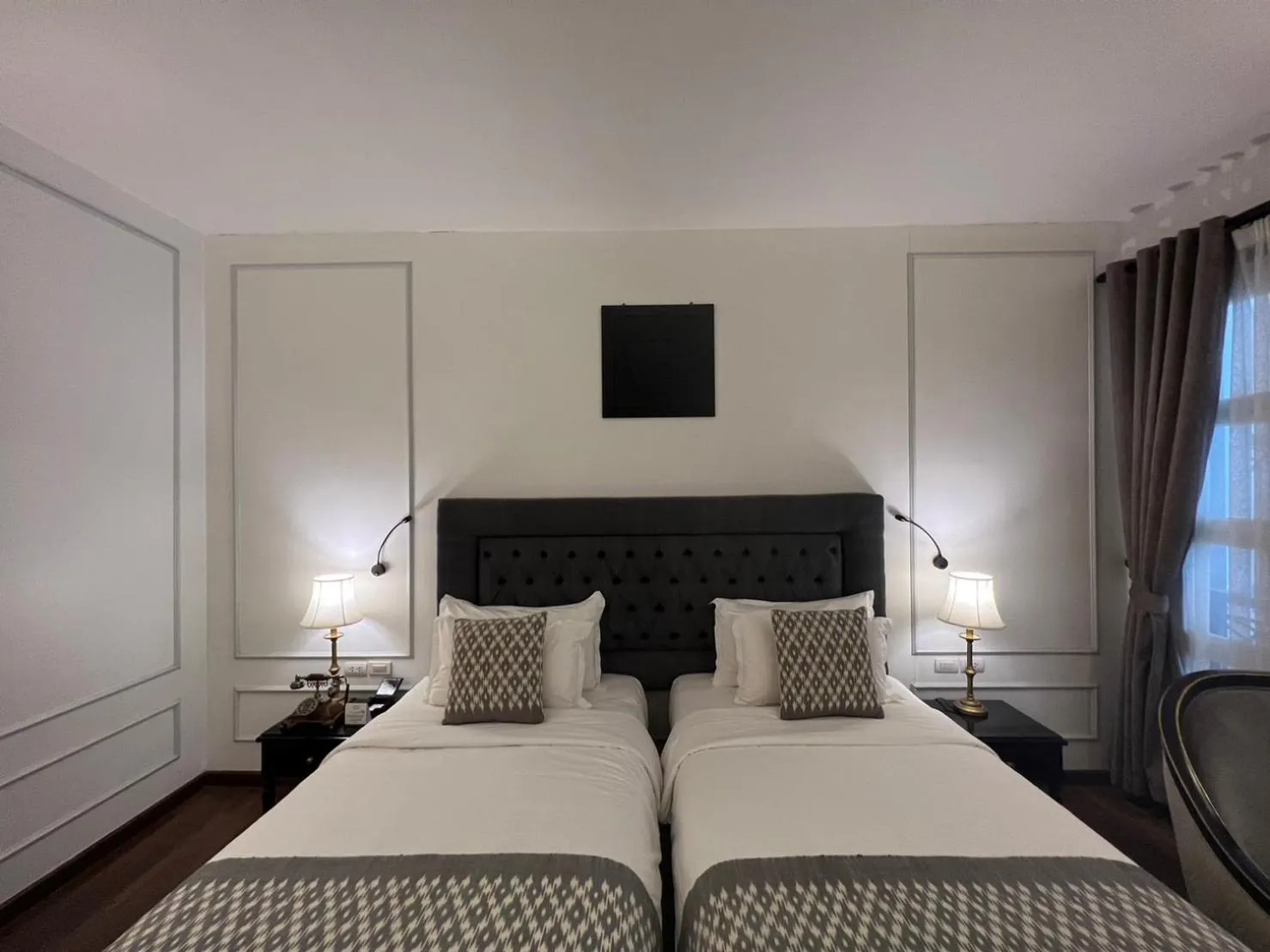 Bed in Le Thatluang D'oR Boutique Hotel