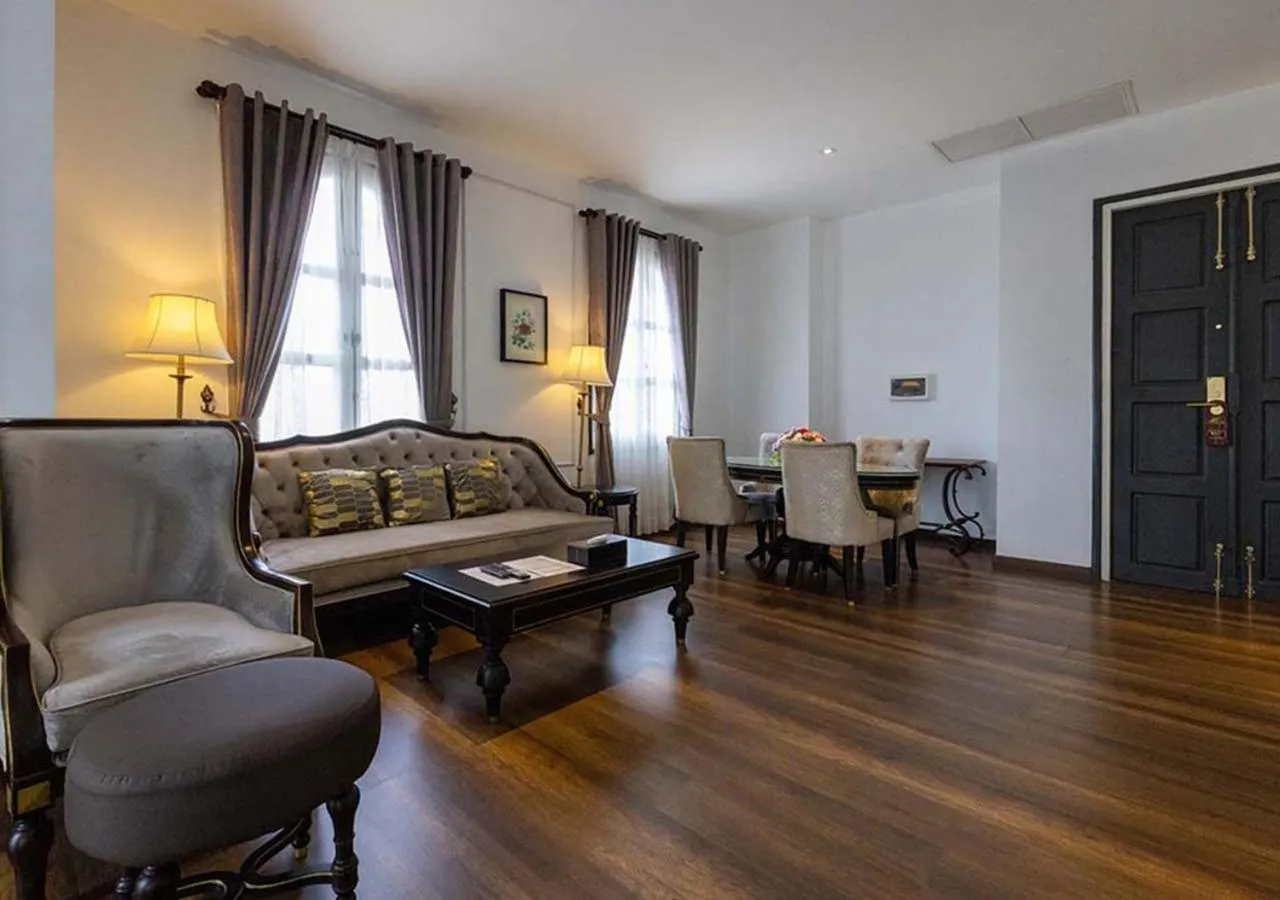 Living room in Le Thatluang D'oR Boutique Hotel