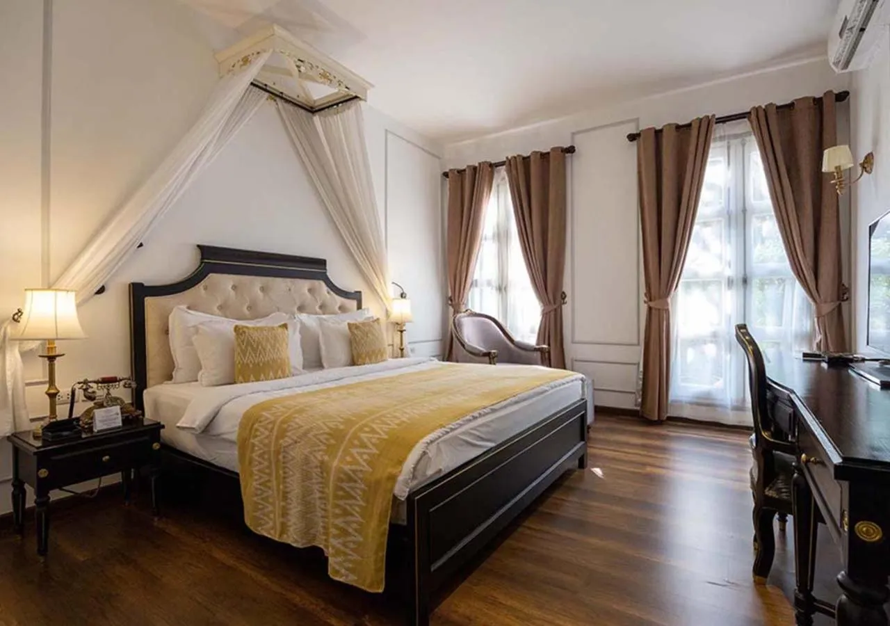 Bedroom, Bed in Le Thatluang D'oR Boutique Hotel