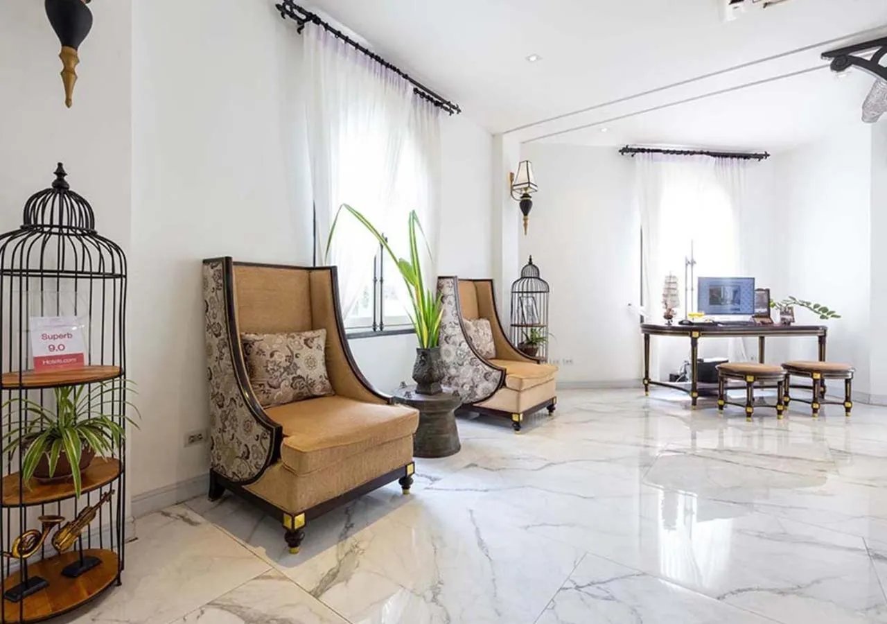 Lobby or reception in Le Thatluang D'oR Boutique Hotel