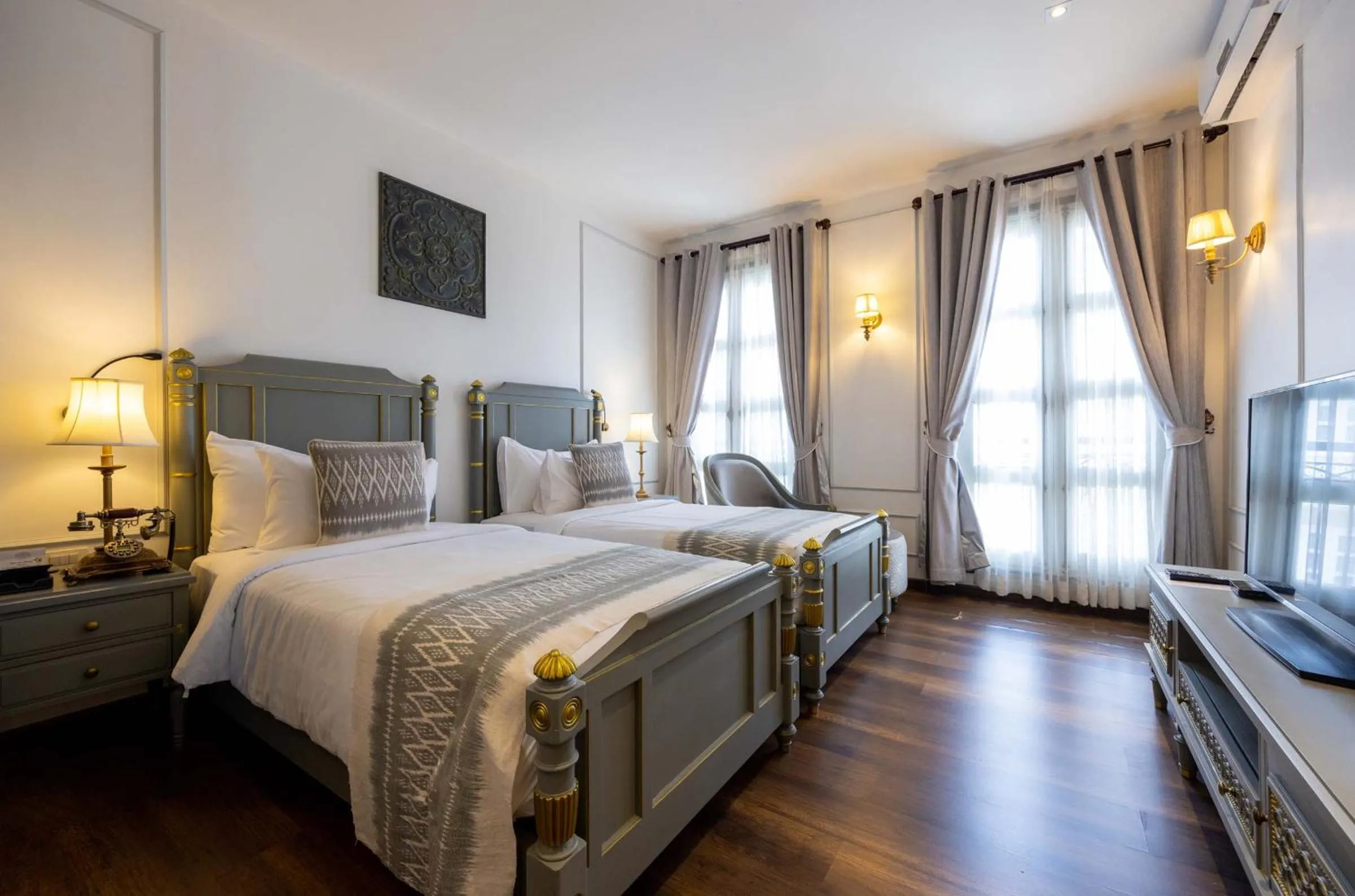 Bedroom, Bed in Le Thatluang D'oR Boutique Hotel