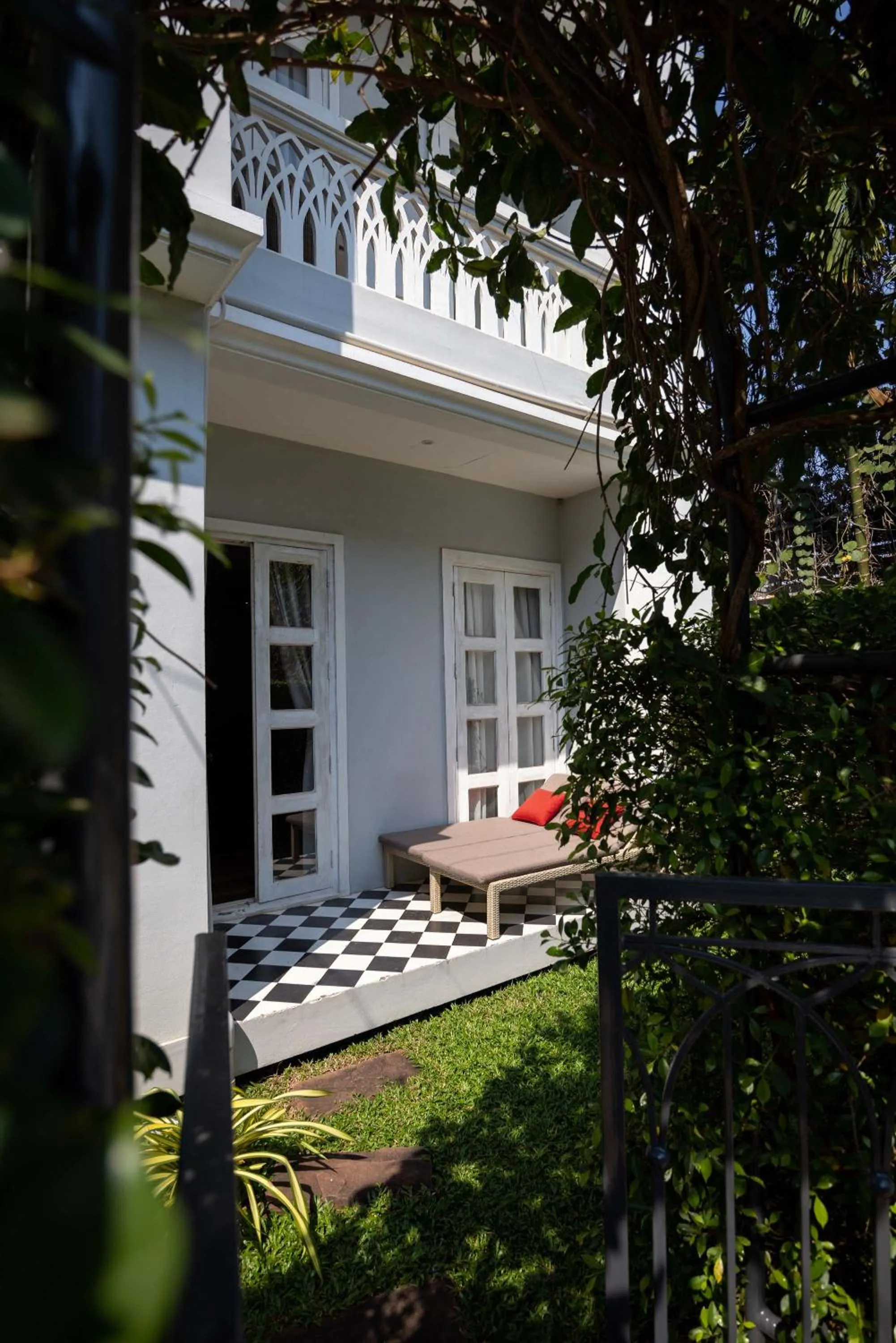 Garden view in Le Thatluang D'oR Boutique Hotel