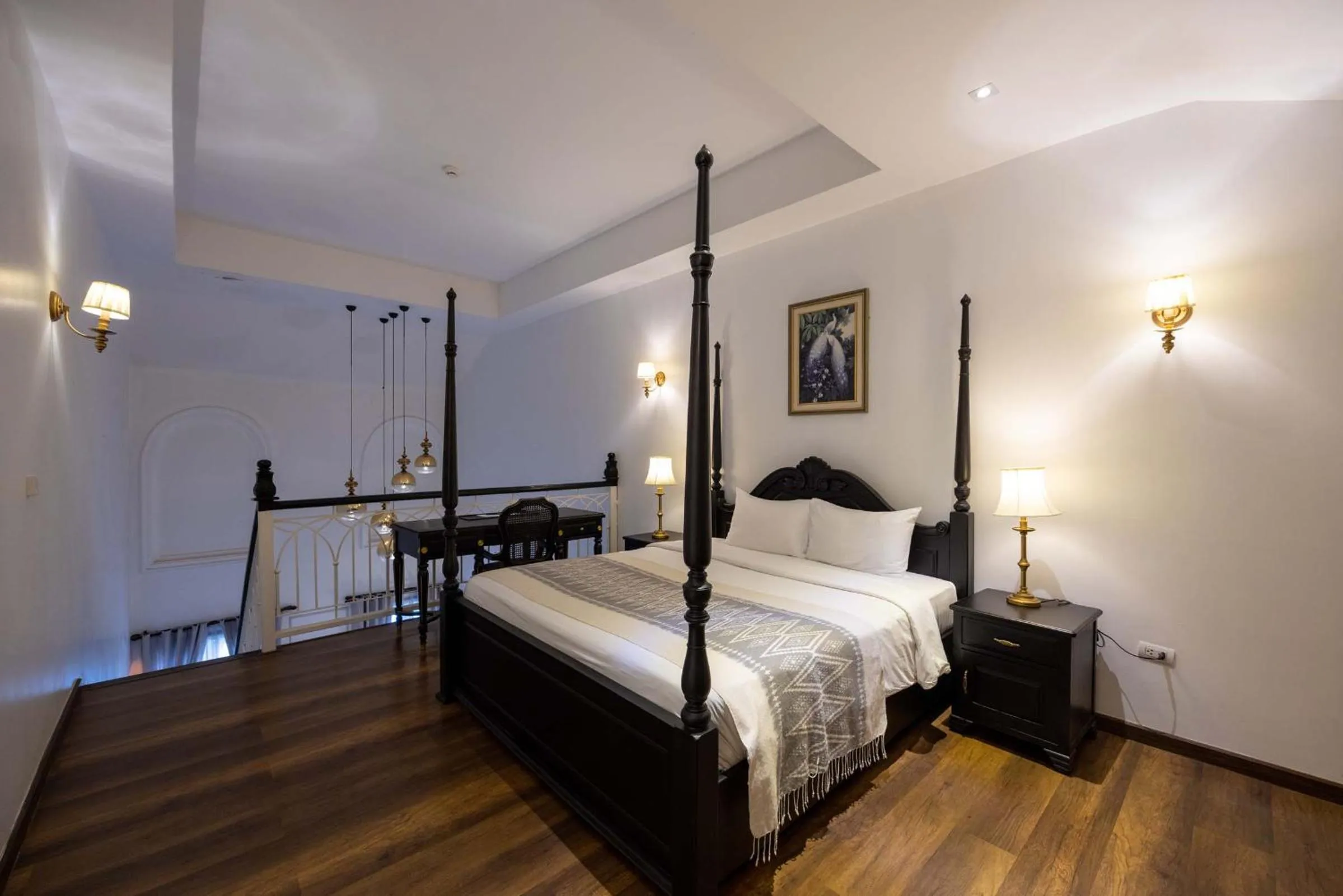 Bed in Le Thatluang D'oR Boutique Hotel