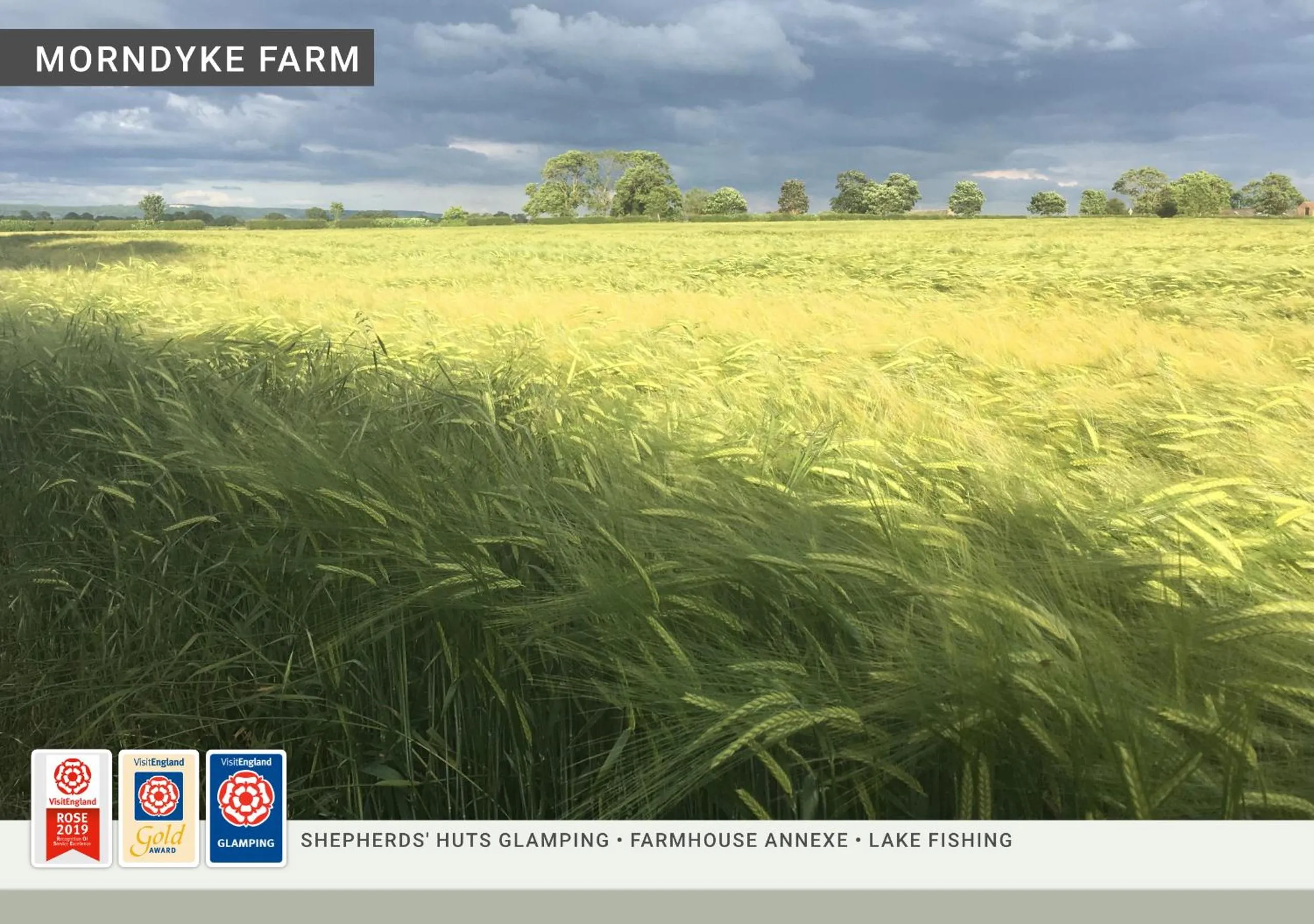 Natural landscape in Morndyke Shepherds Huts