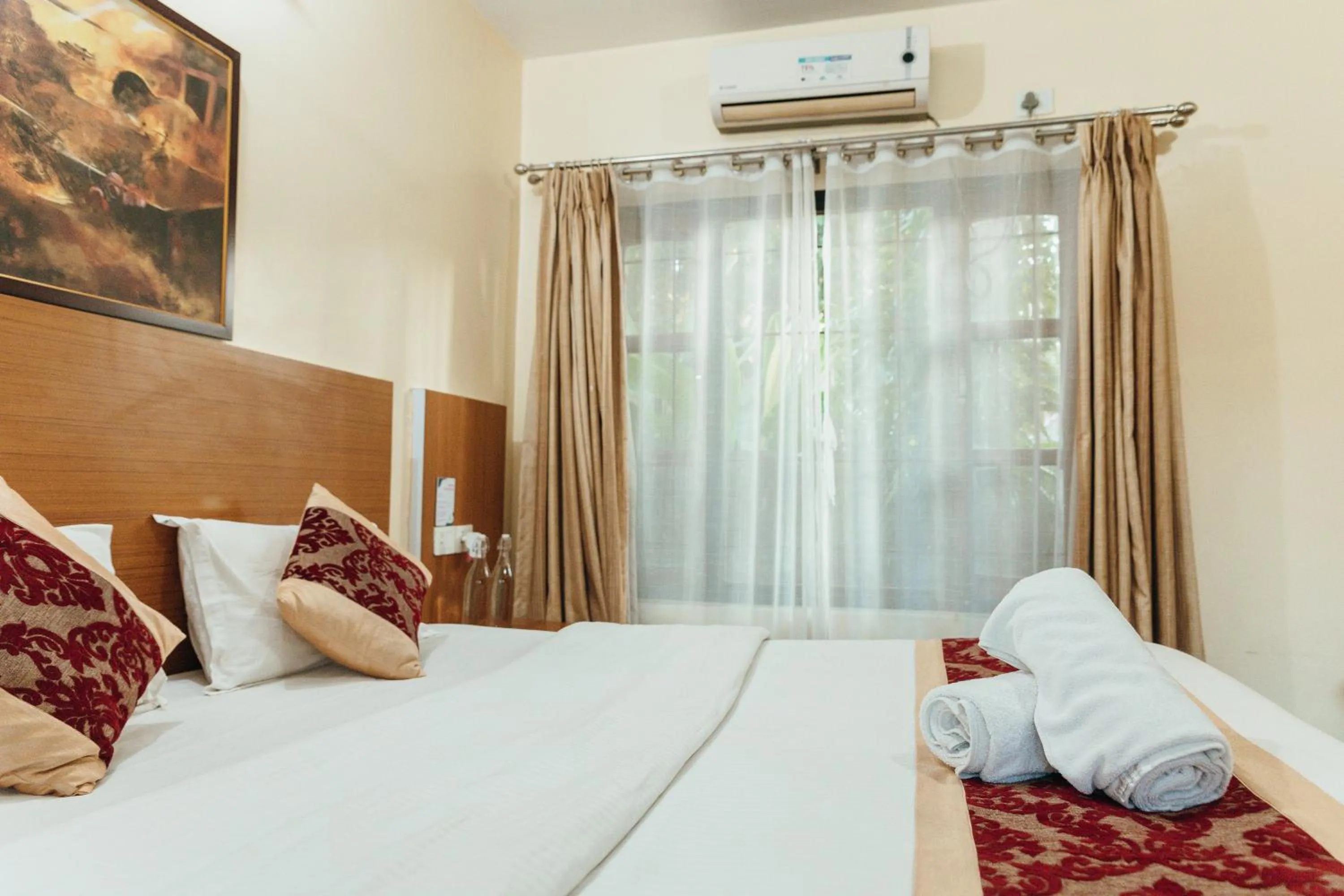 Bed in Jungle Safari Lodge- Serenity in the Wild