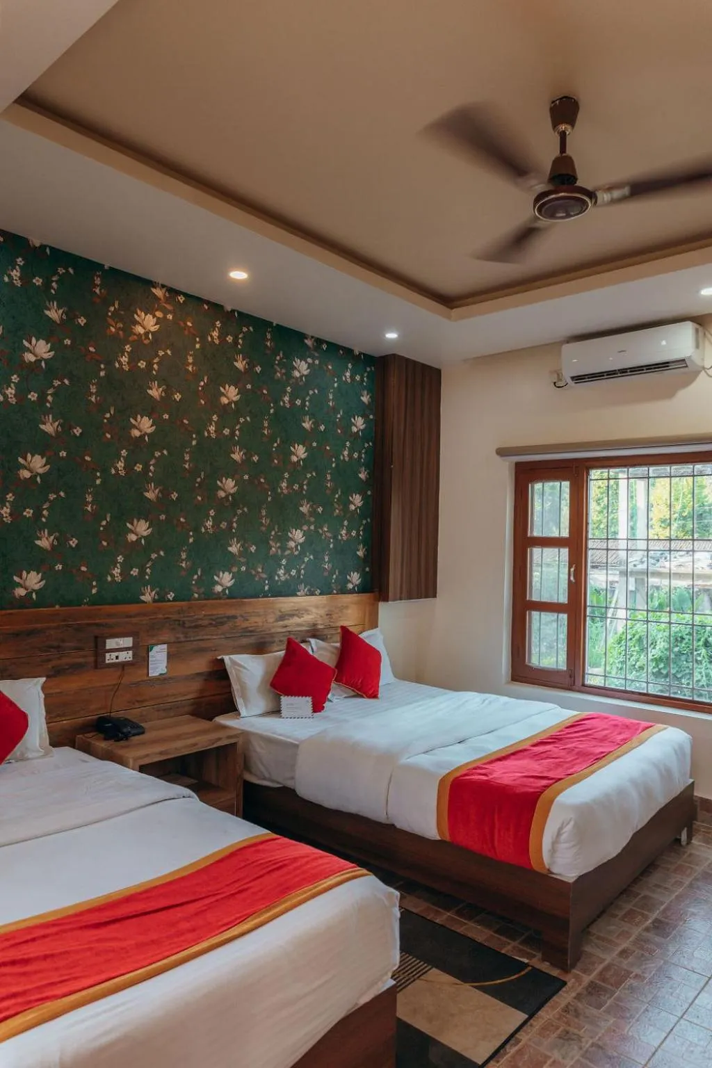 Bed in Jungle Safari Lodge- Serenity in the Wild