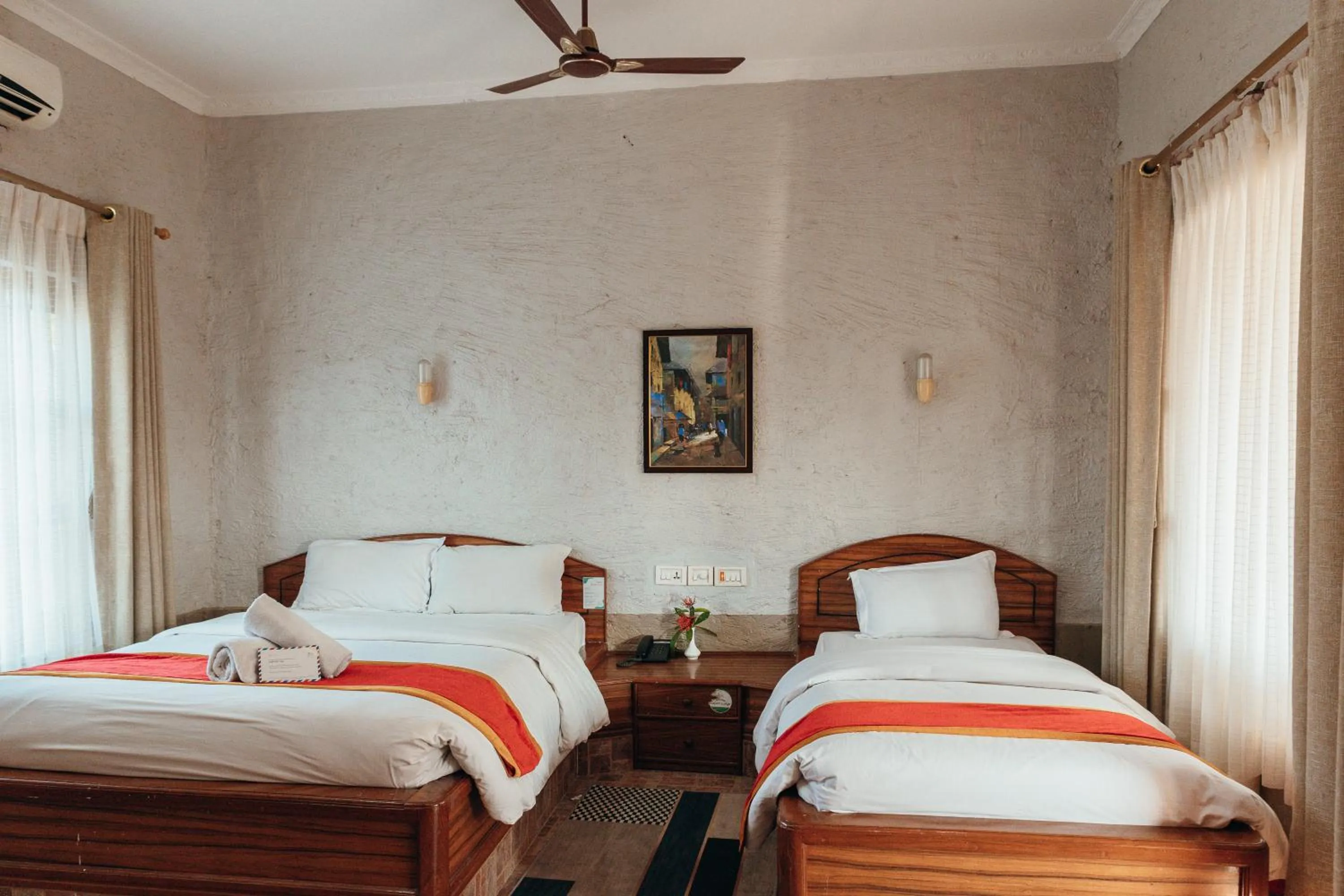 Bed in Jungle Safari Lodge- Serenity in the Wild