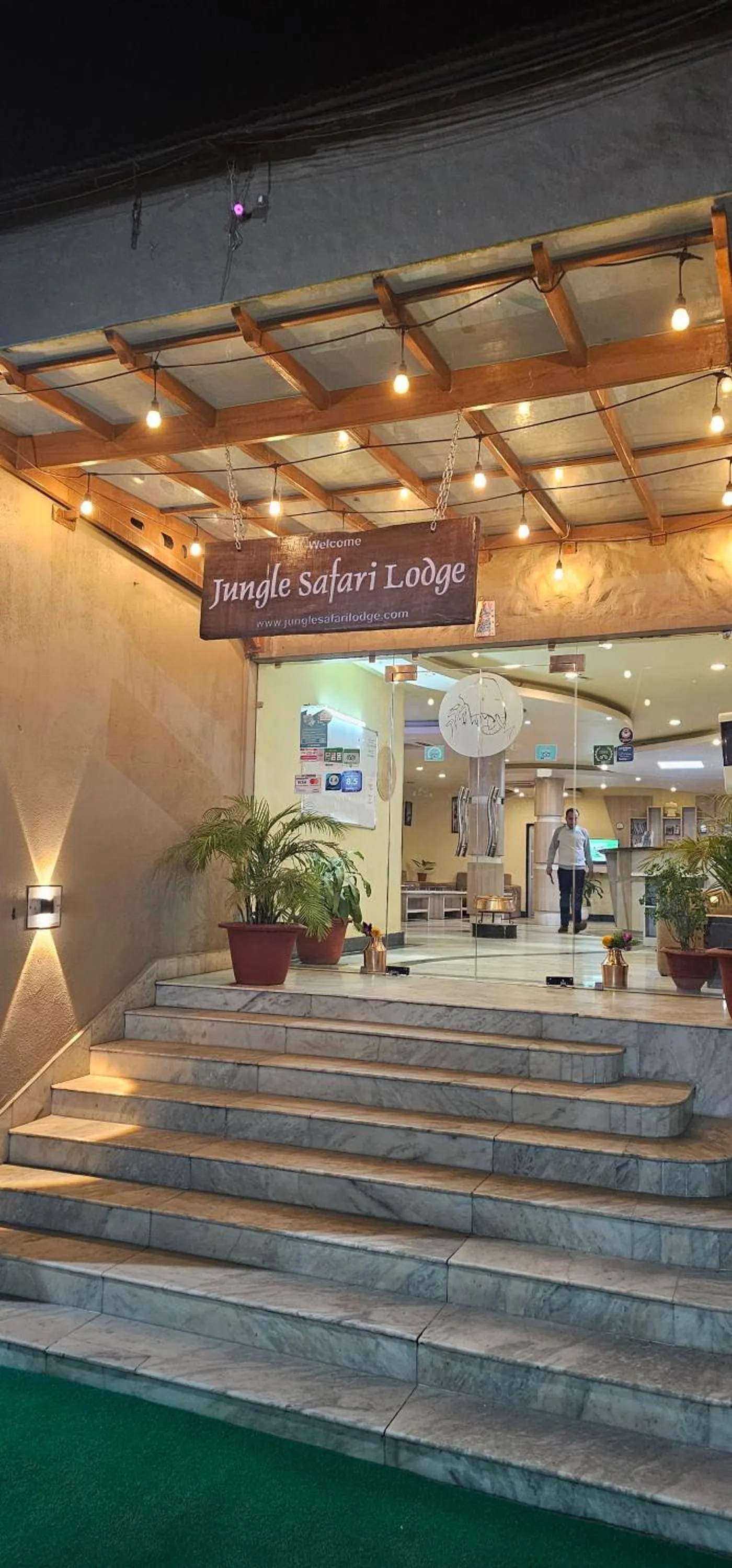 Facade/entrance in Jungle Safari Lodge- Serenity in the Wild