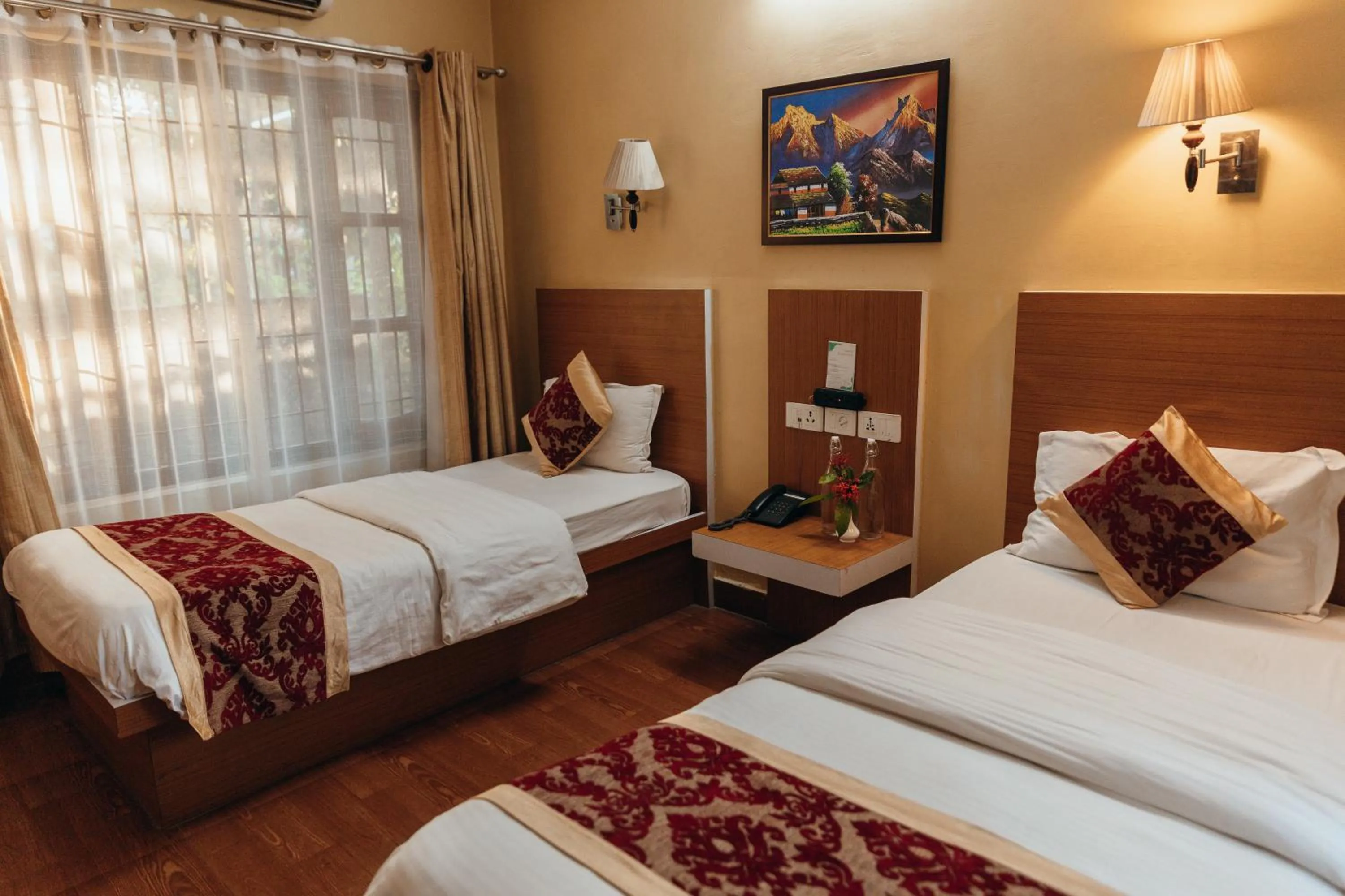 Bed in Jungle Safari Lodge- Serenity in the Wild