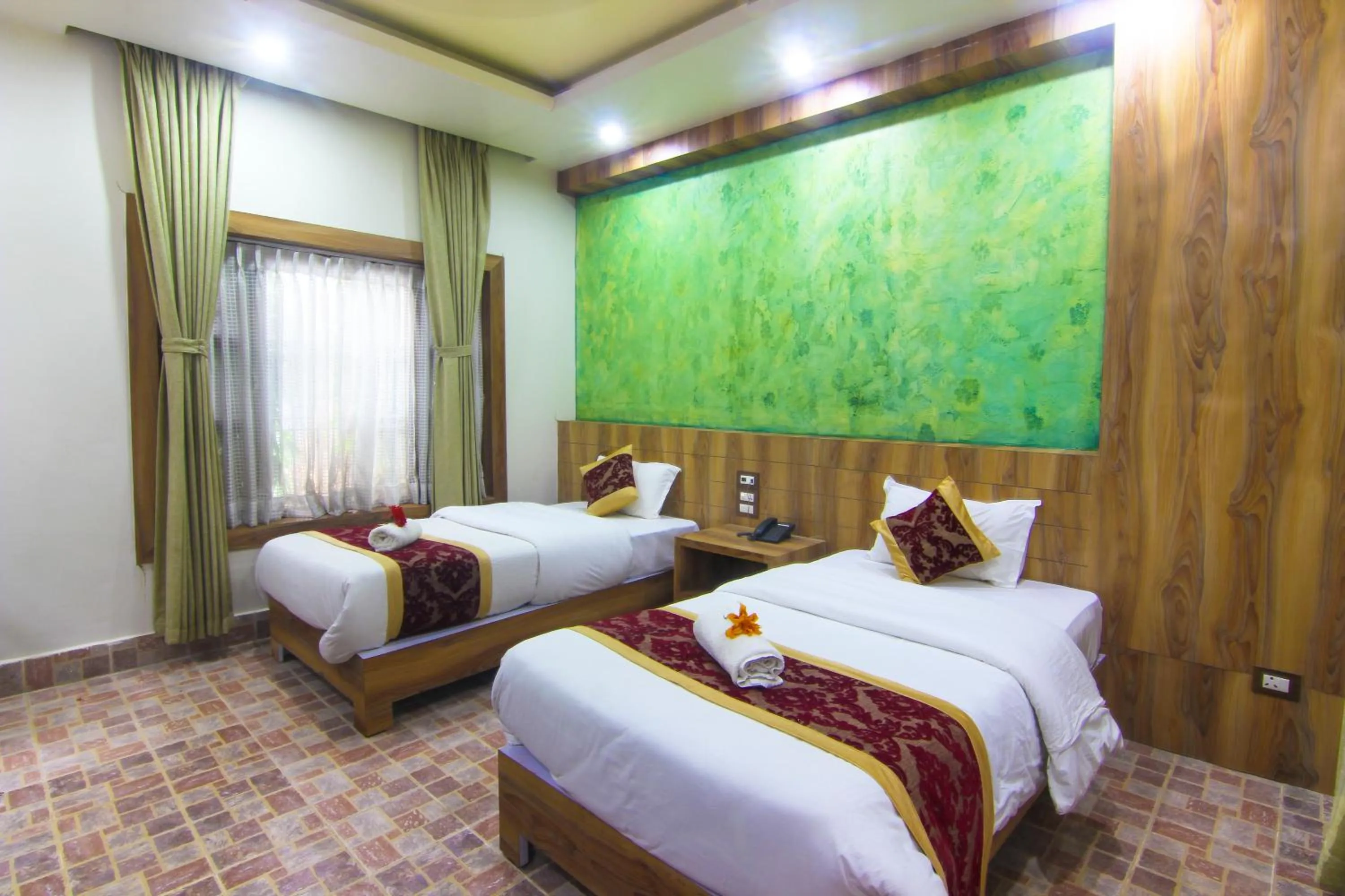 Photo of the whole room, Bed in Jungle Safari Lodge- Serenity in the Wild