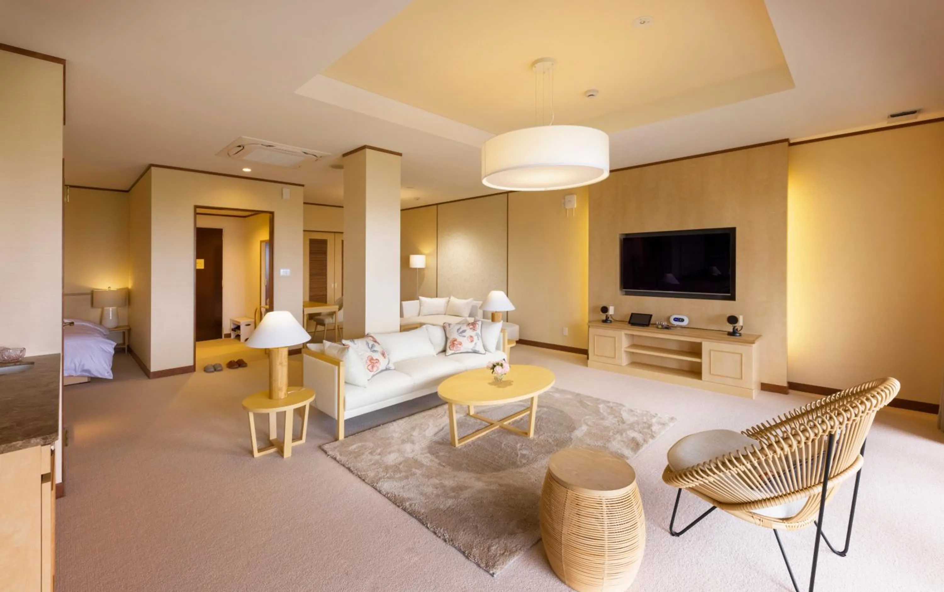 Living room in Katakura Silk Hotel