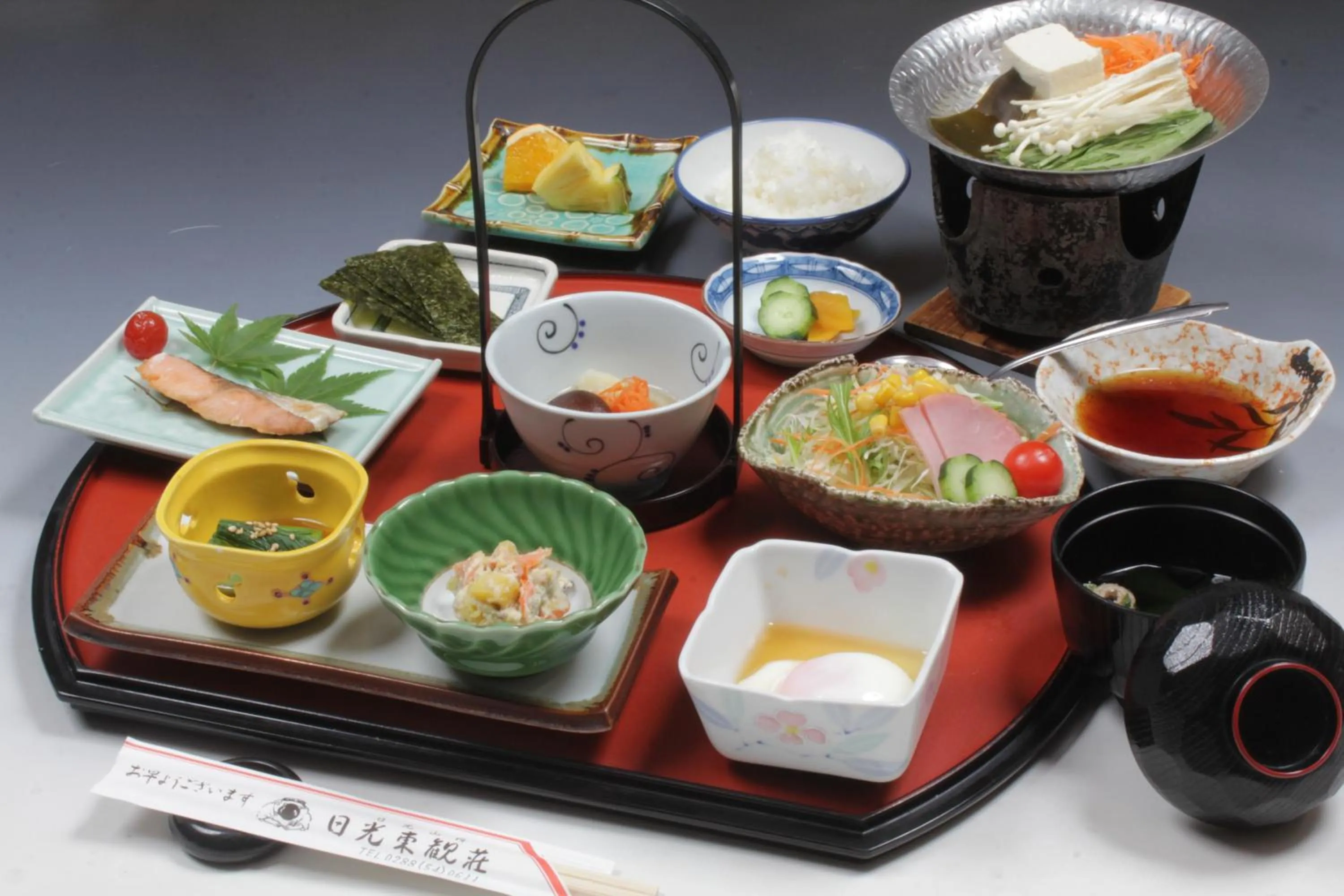 Breakfast in Nikko Tokanso