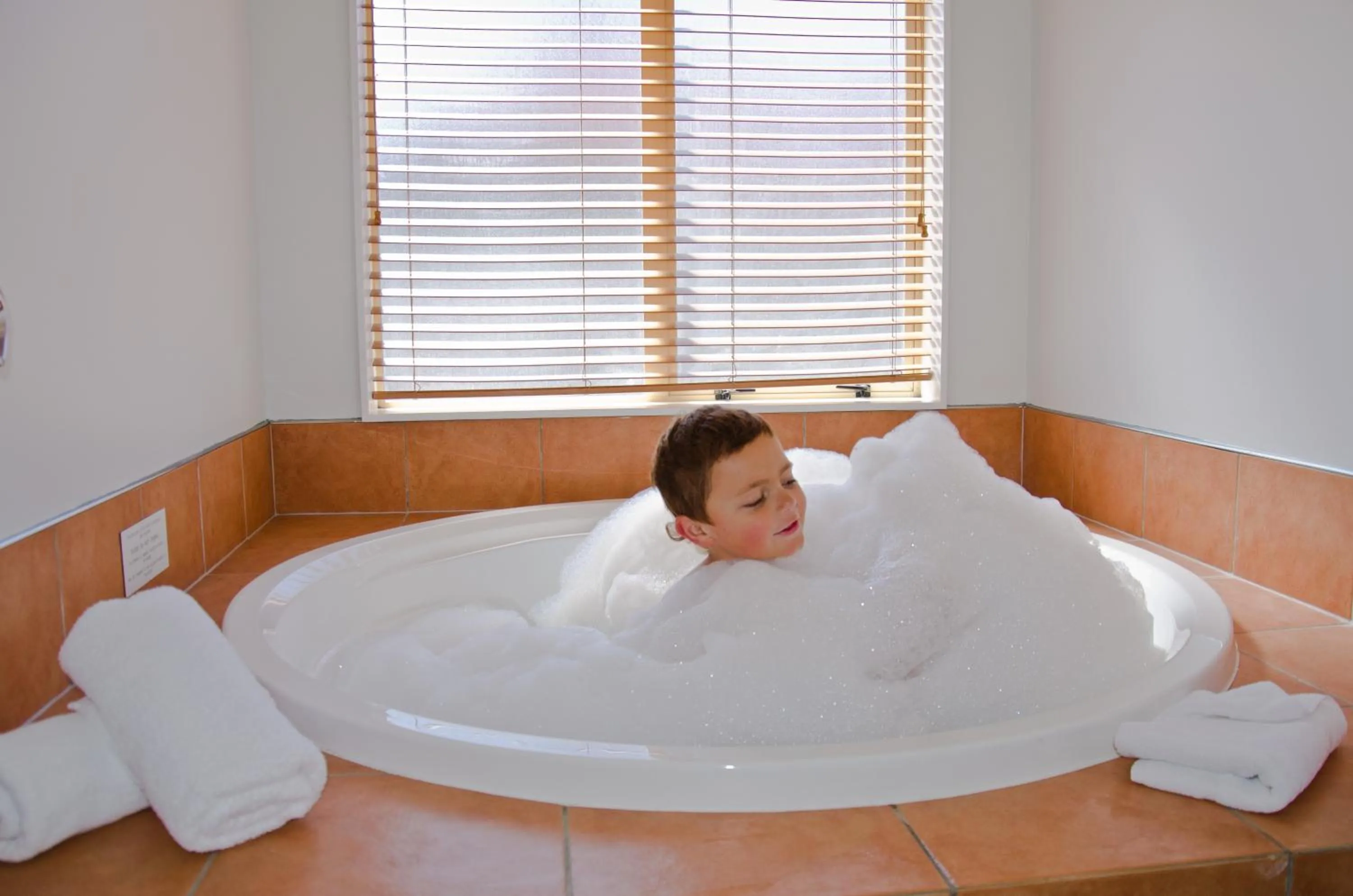 Bathroom in Beachfront Motel