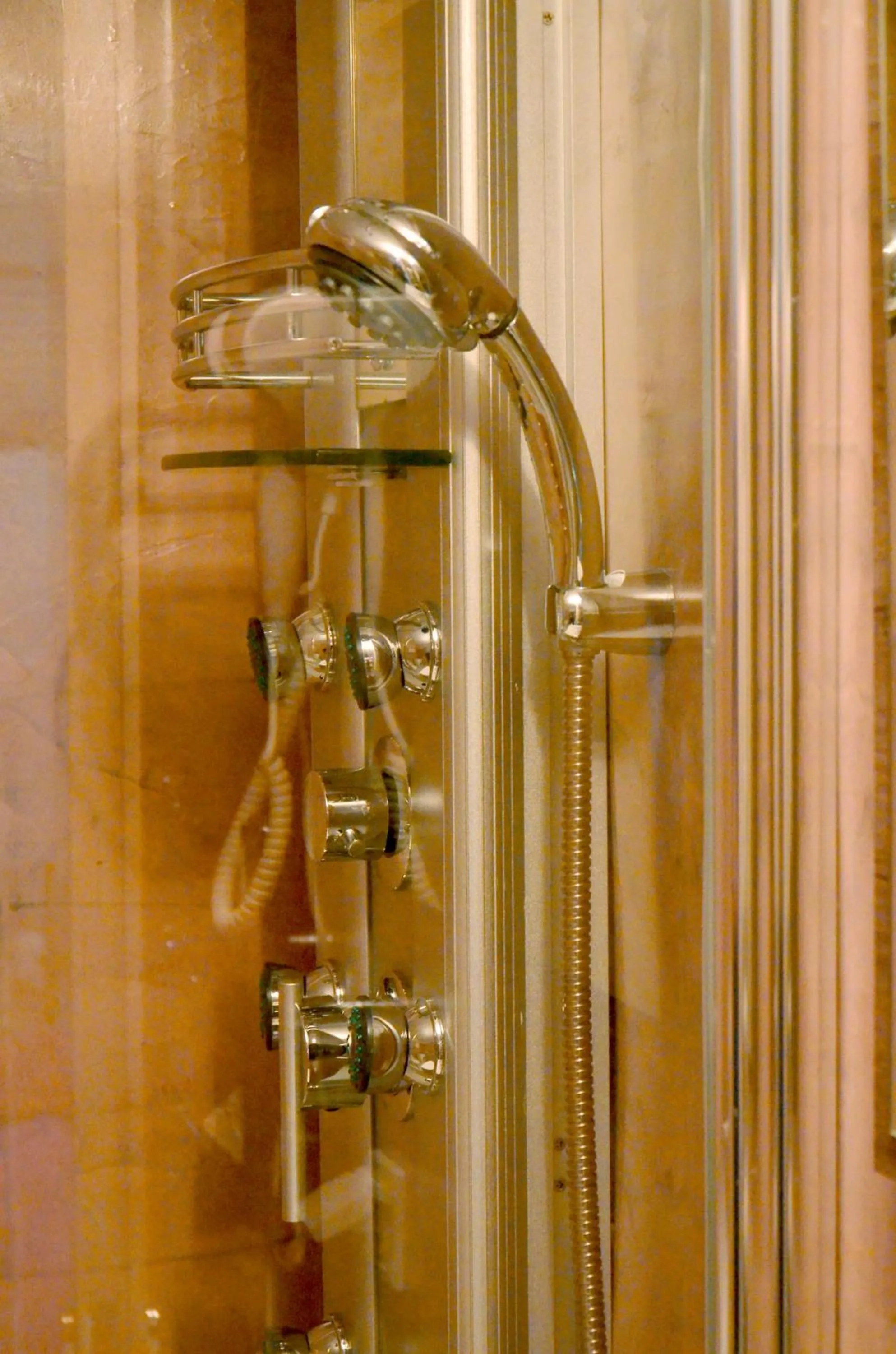 Shower in Mastiha Villas in Town