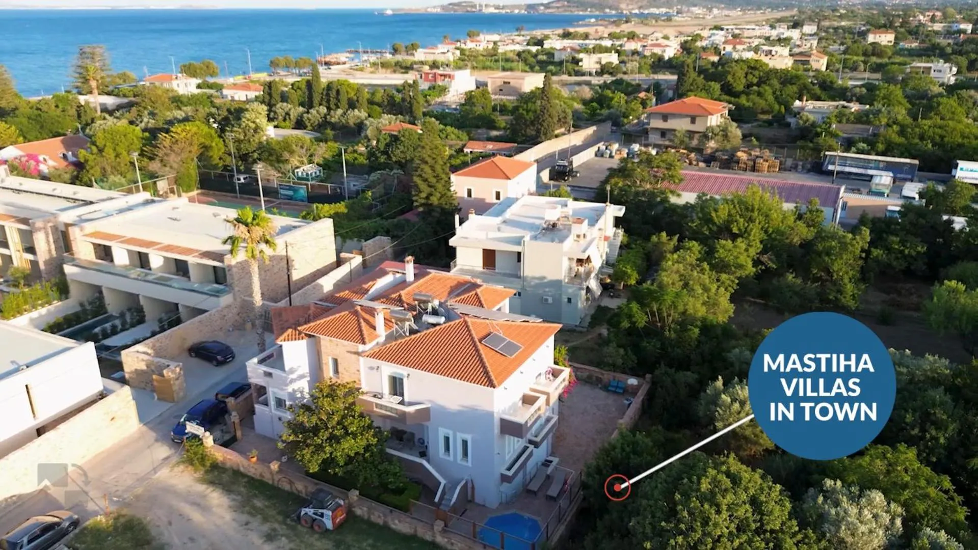 Property building in Mastiha Villas in Town