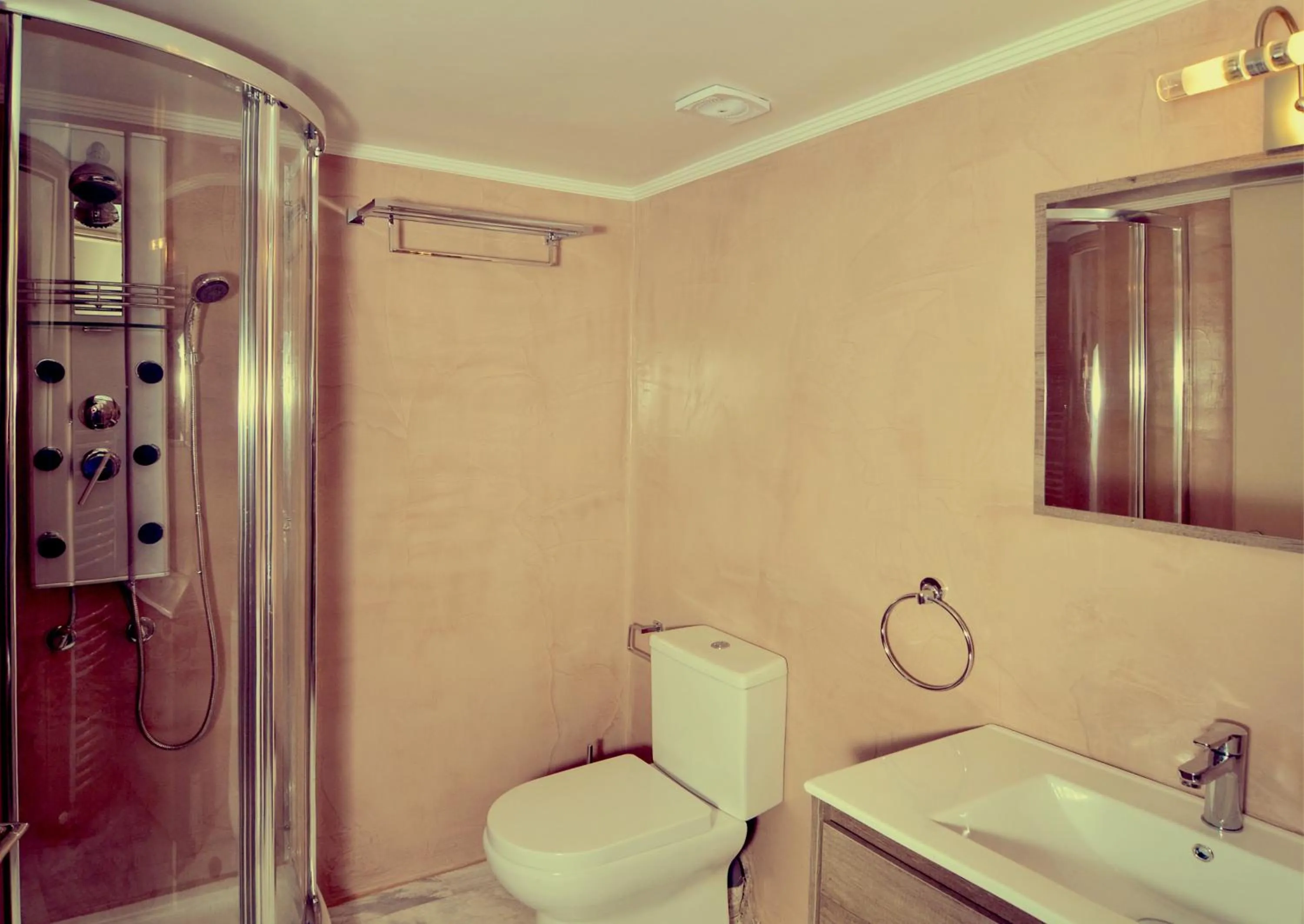 Shower in Mastiha Villas in Town