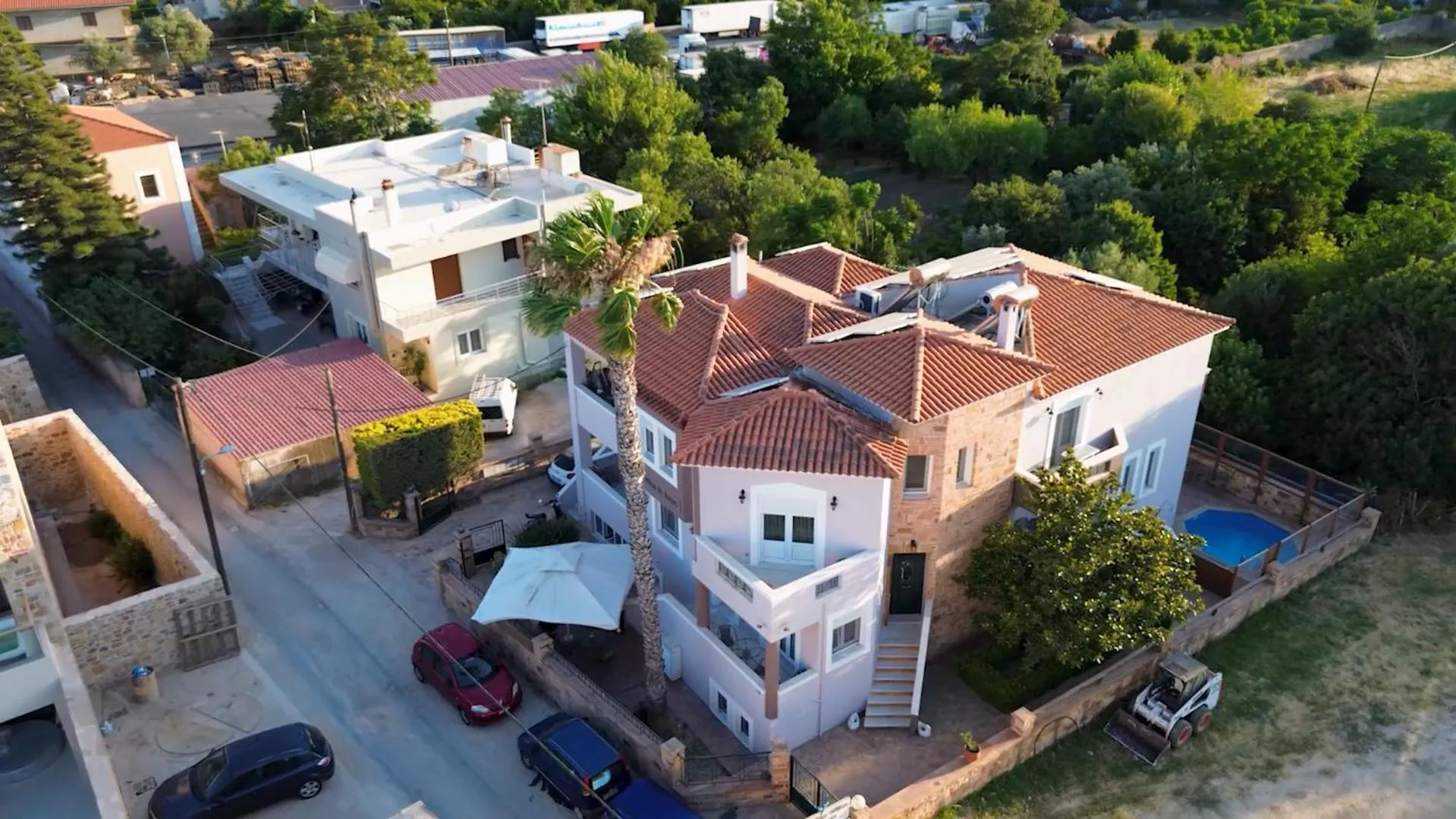 Property building in Mastiha Villas in Town