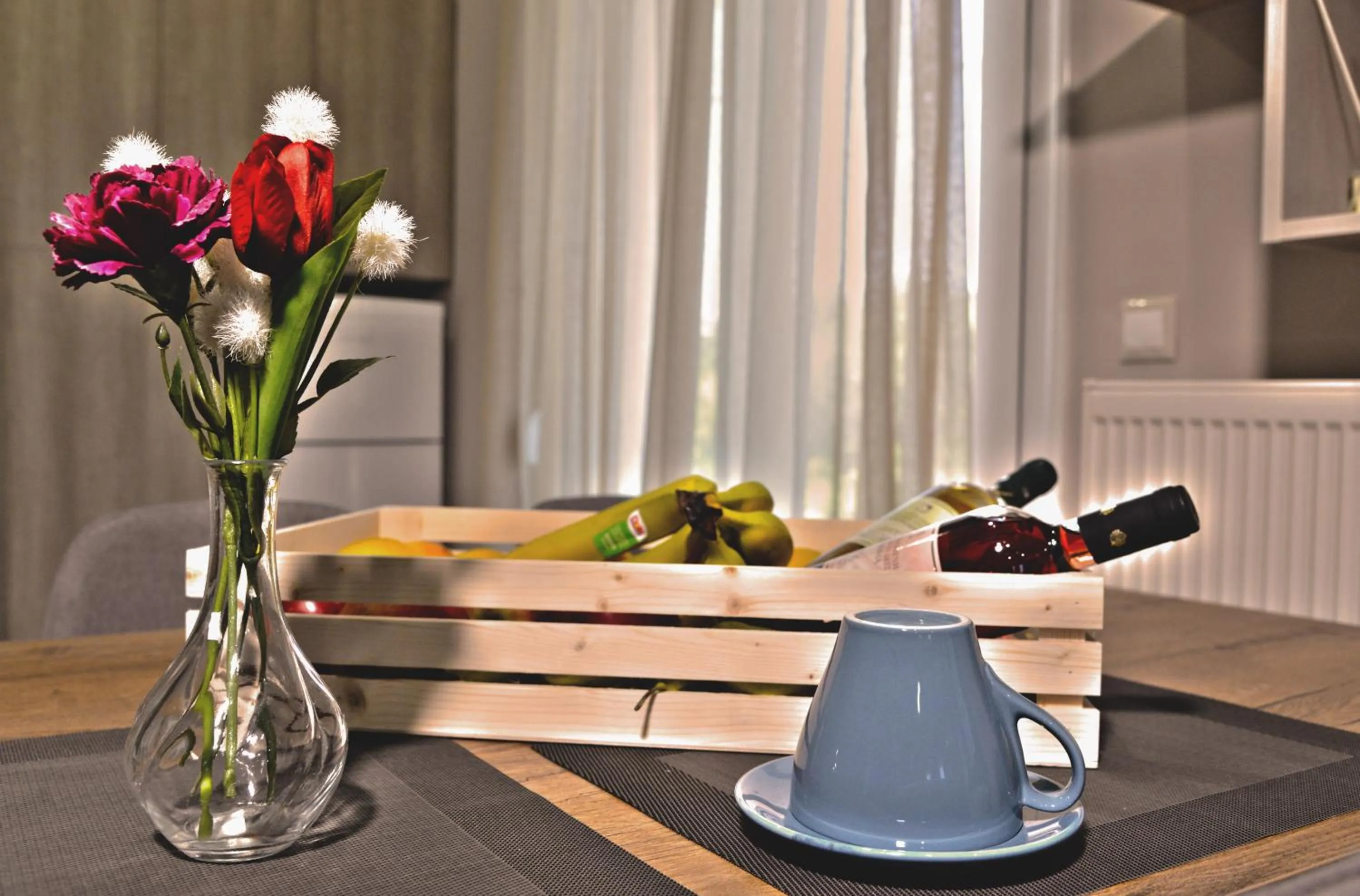 Coffee/tea facilities in Mastiha Villas in Town