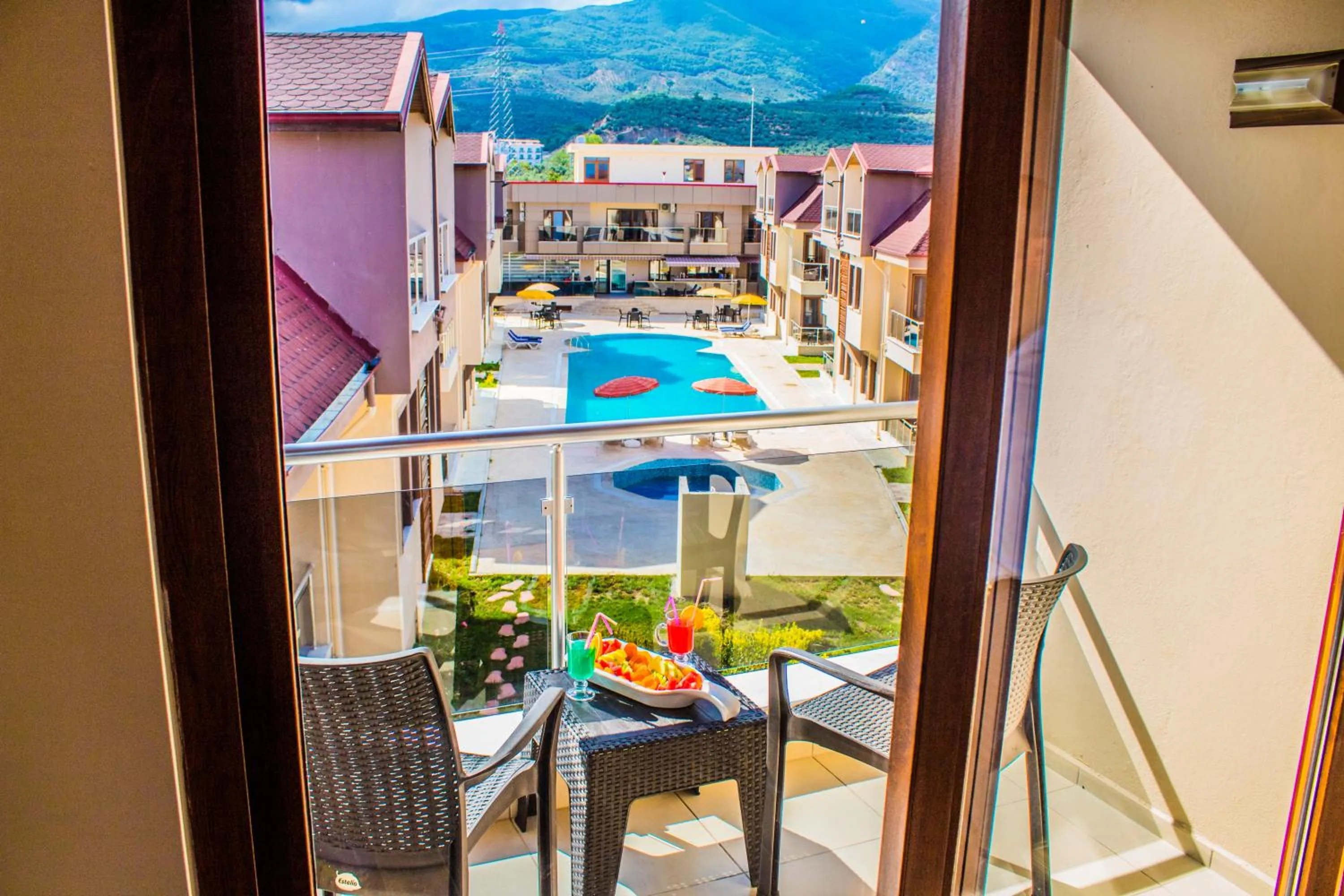 Balcony/Terrace in Form Thermal Hotel & SPA Kaz Dağları