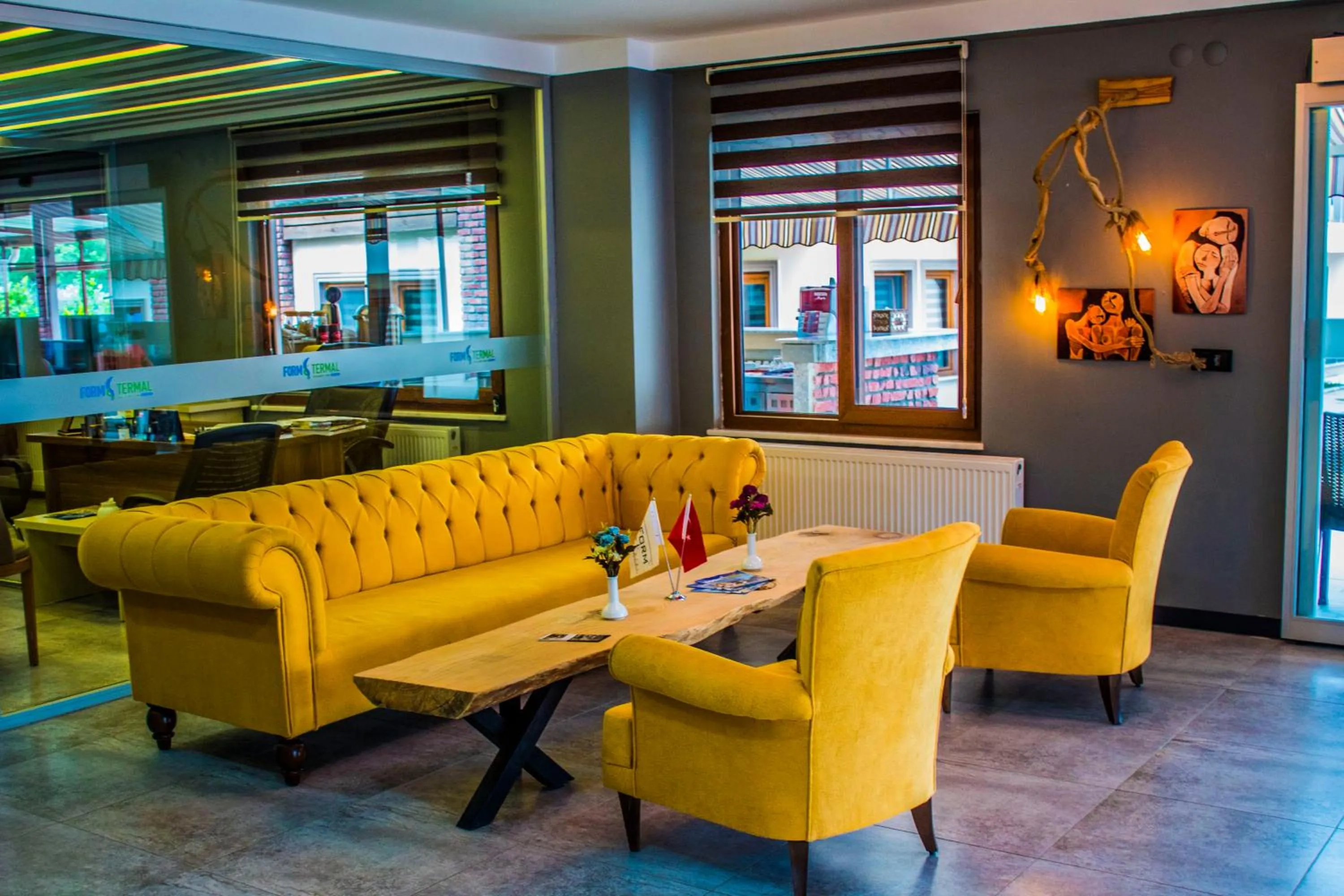 Lobby or reception in Form Thermal Hotel & SPA Kaz Dağları