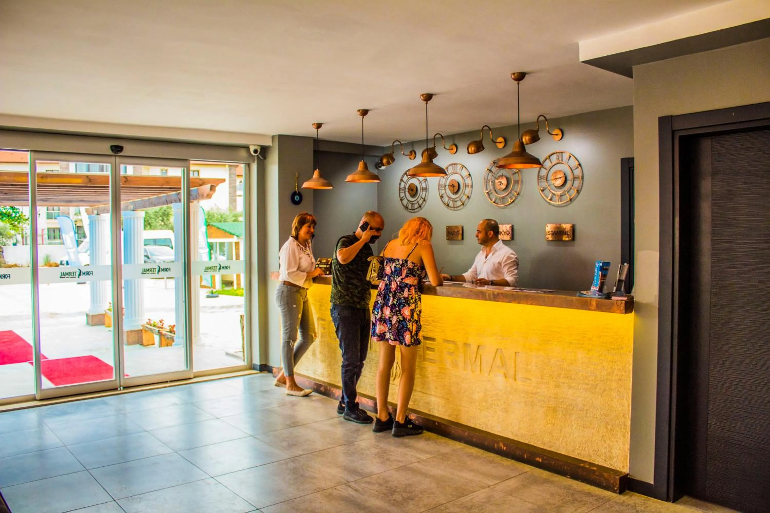 Lobby or reception in Form Thermal Hotel & SPA Kaz Dağları