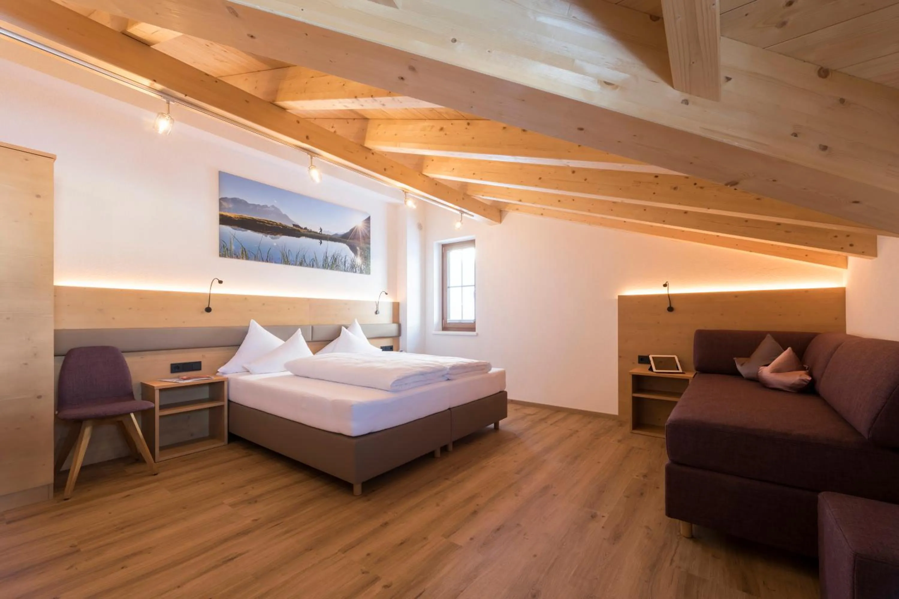 Bedroom, Bed in Landhaus Strolz
