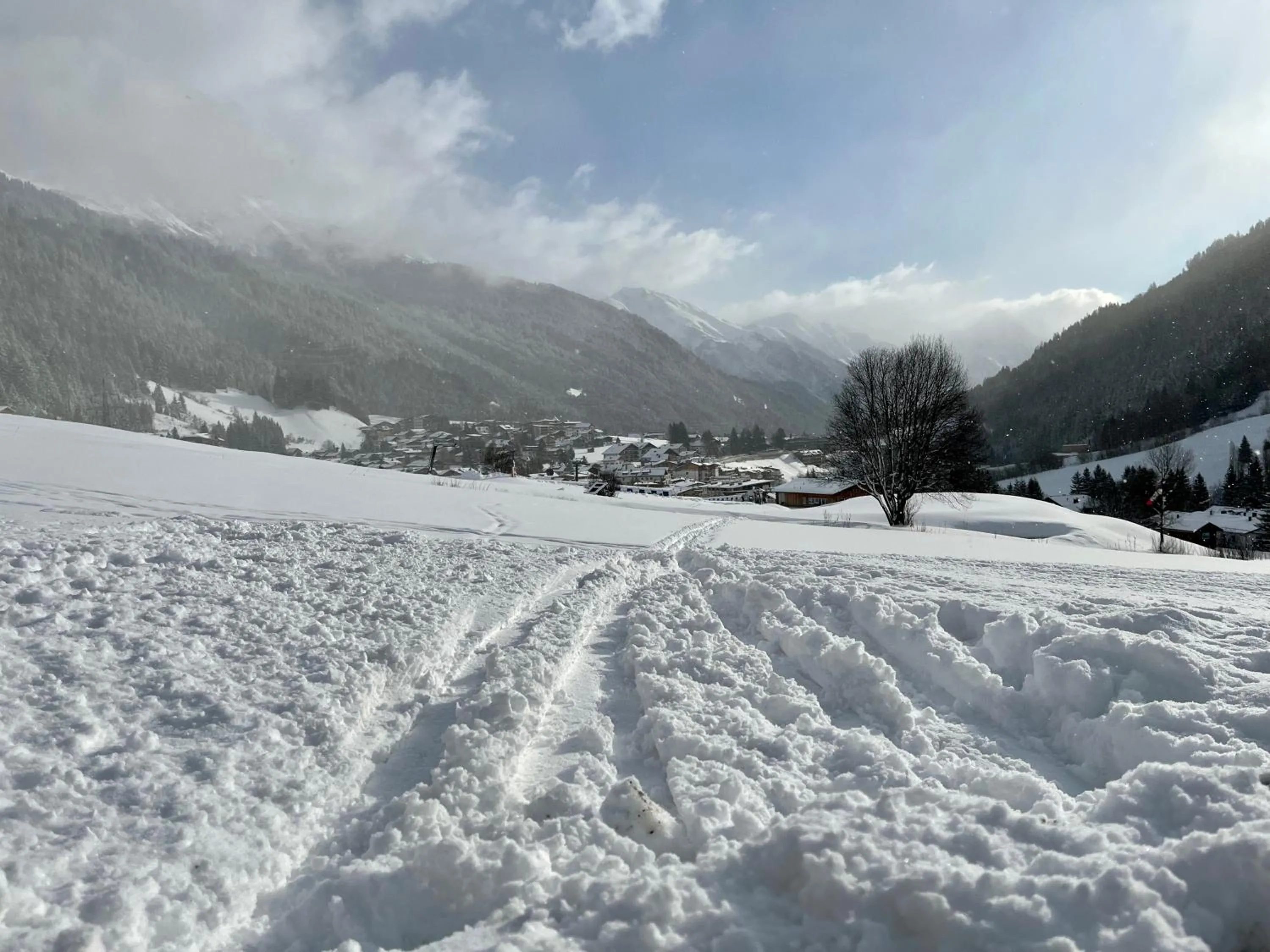 Natural landscape in Landhaus Strolz