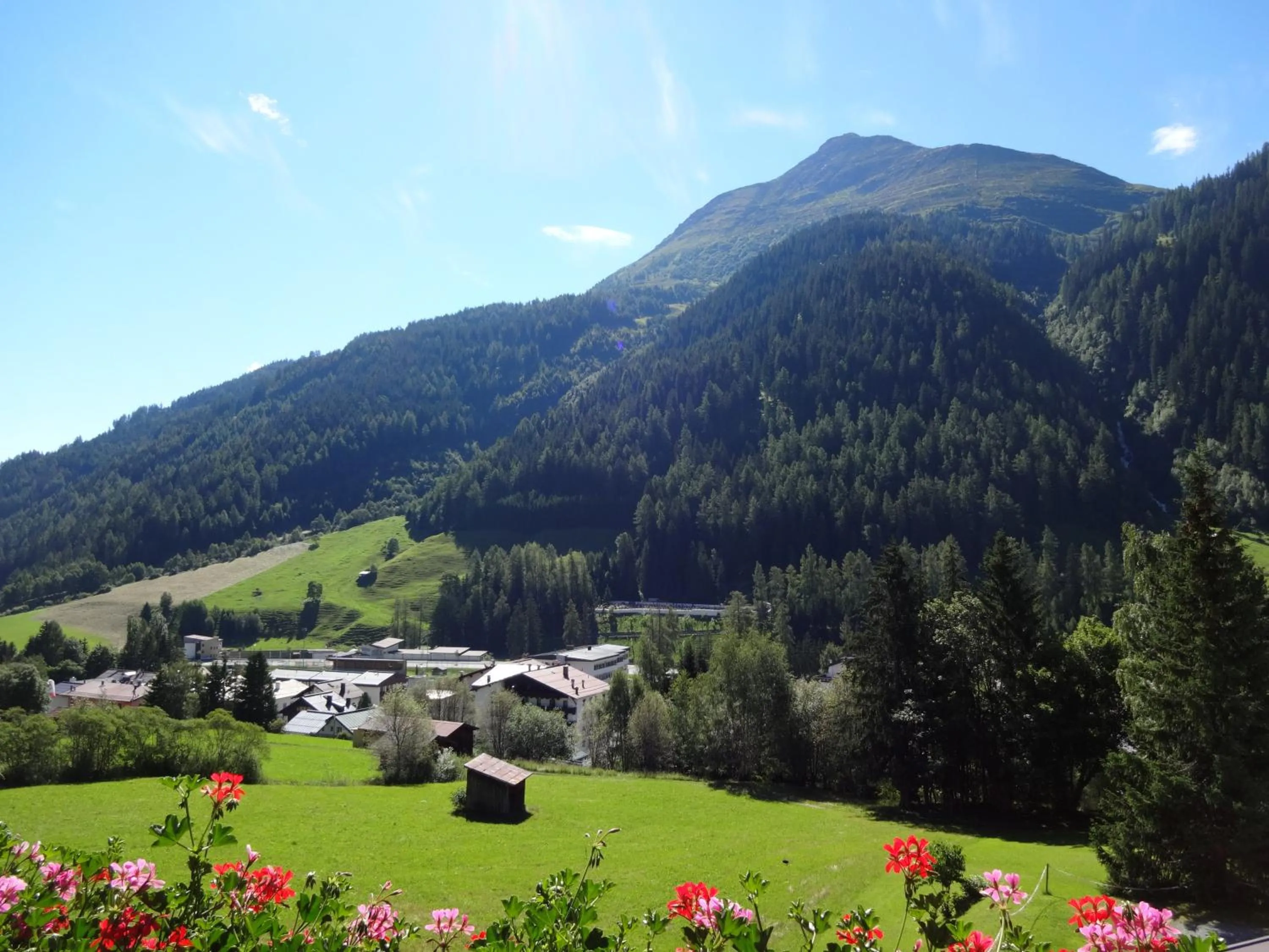 Natural landscape in Landhaus Strolz