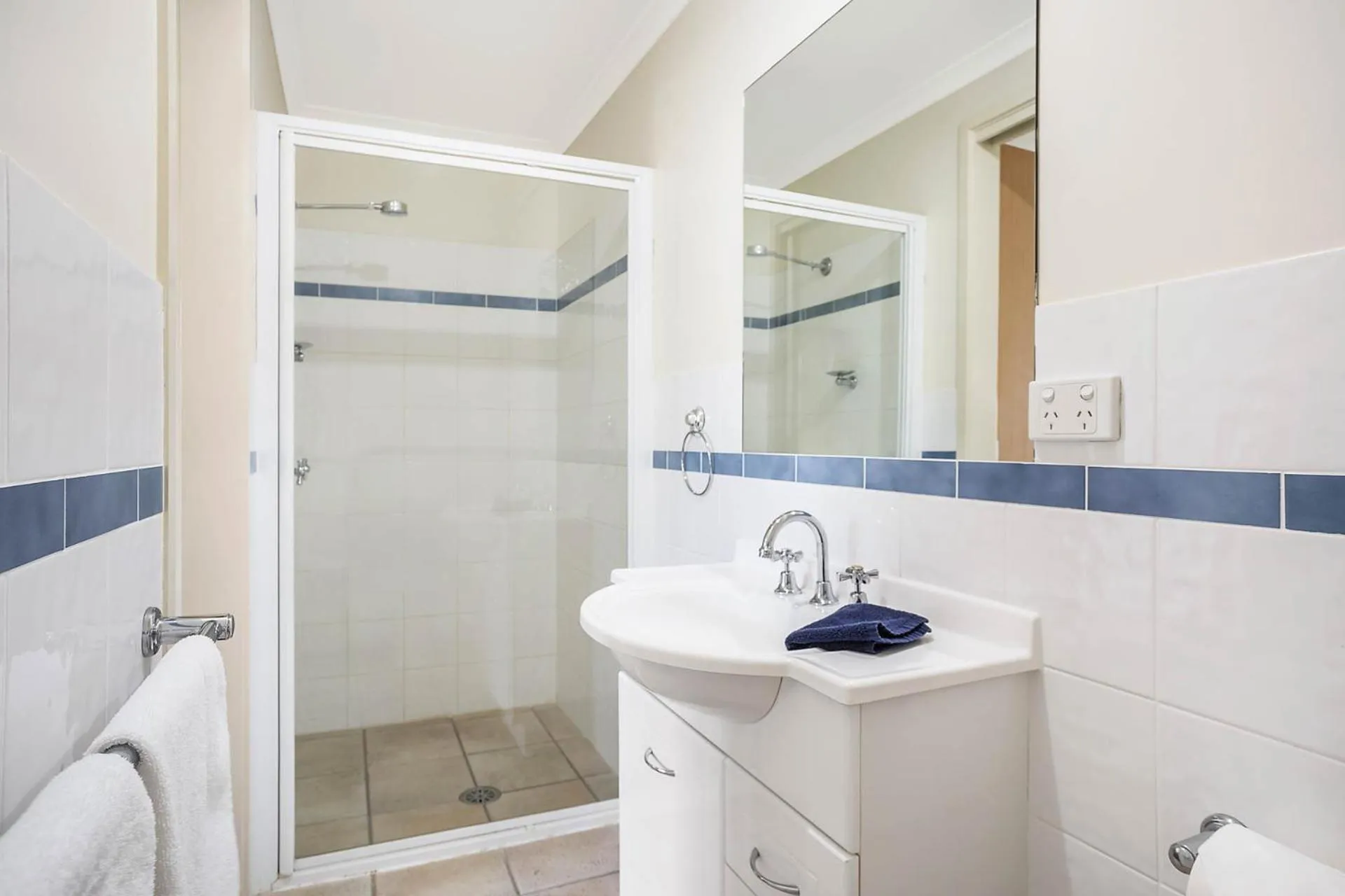 Bathroom in Sails Luxury Apartments Merimbula